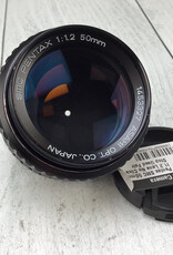 Pentax Pentax SMC 50mm f1.2 Lens No Click Stop Used Fair