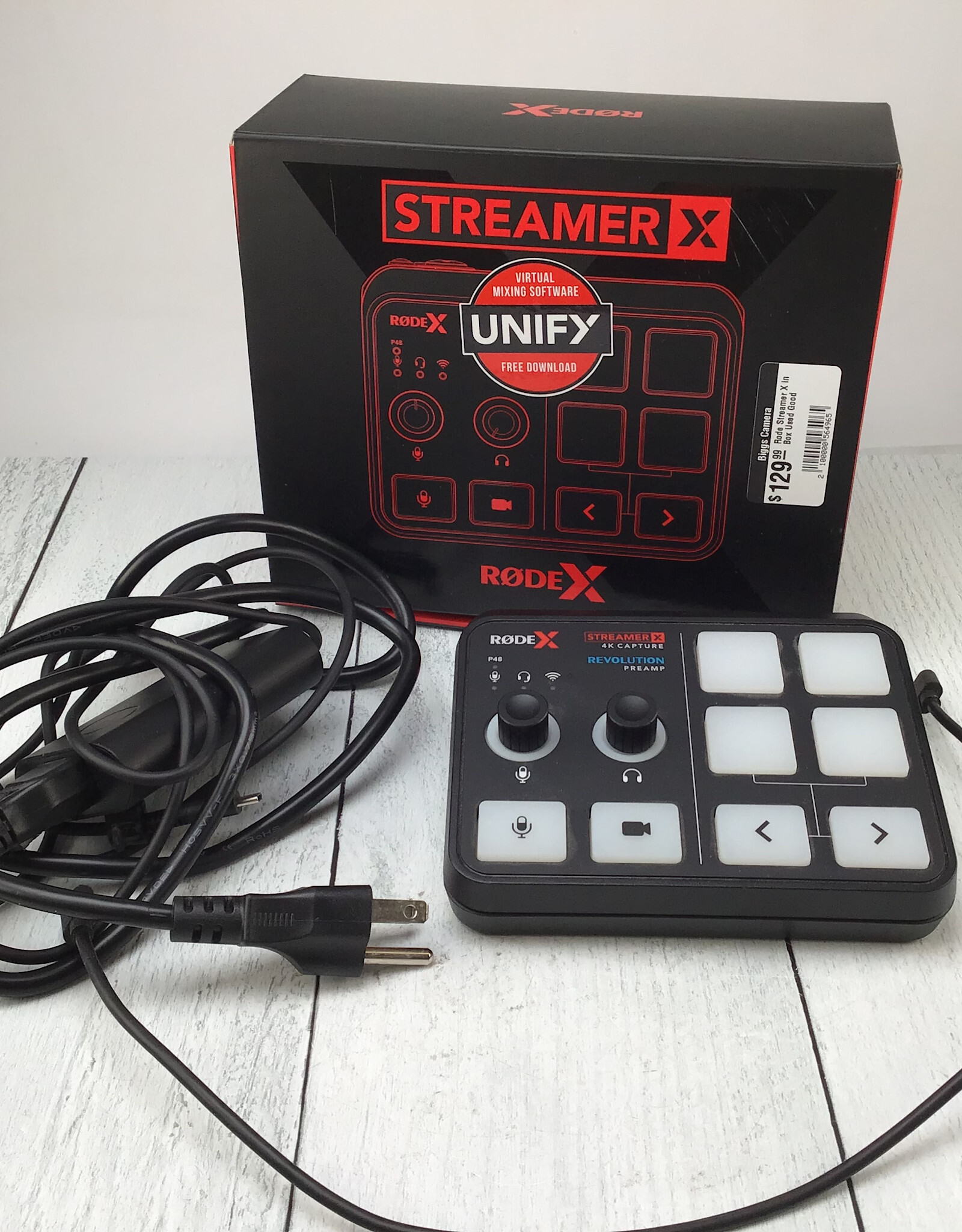 RODE Rode Streamer X in Box Used Good