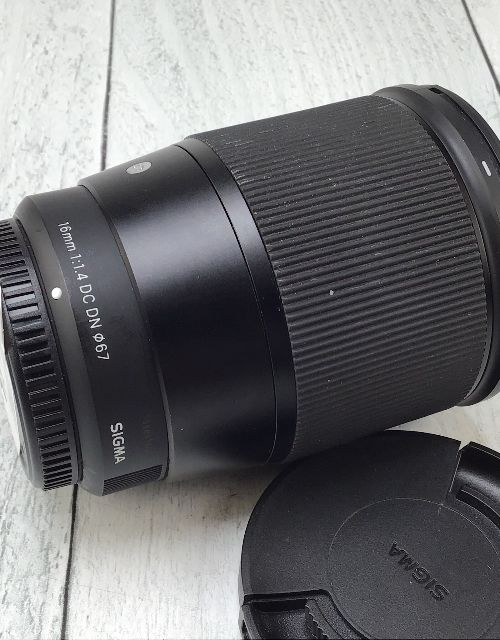 SIGMA Sigma 16mm f1.4 DC DN Lens for MFT Used Good