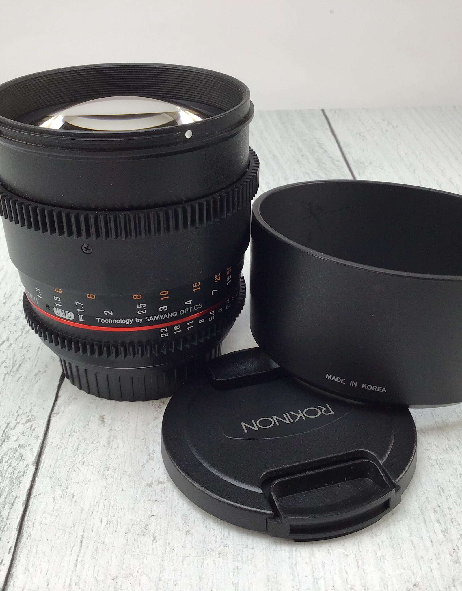ROKINON Rokinon 85mm T1.5 AS IS UMC II Lens for