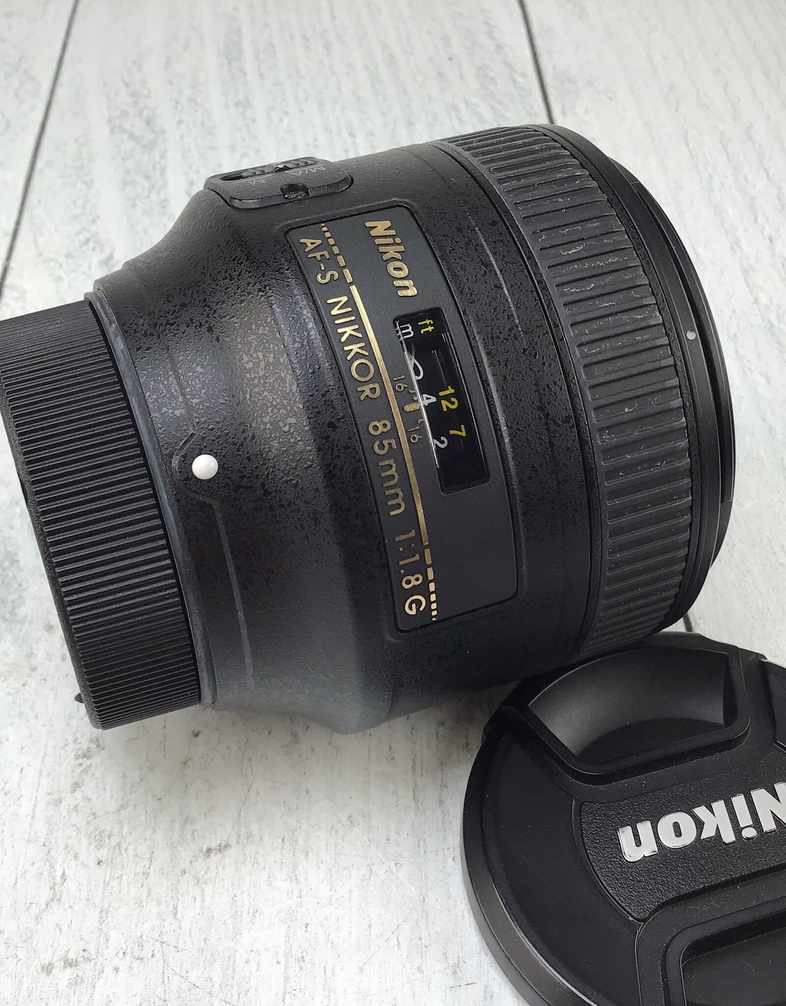NIKON Nikon AF-S Nikkor 85mm f1.8 G Lens Used Good