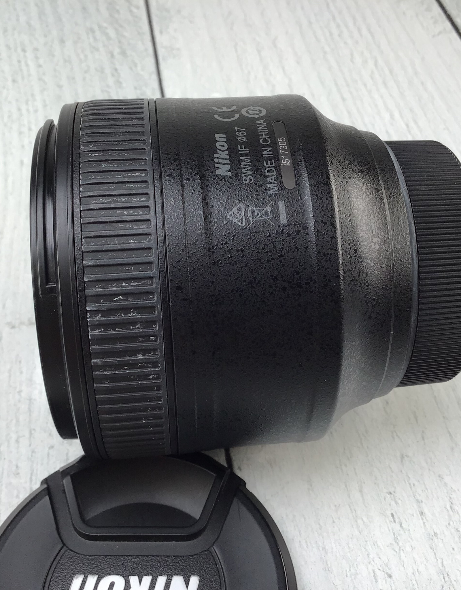 NIKON Nikon AF-S Nikkor 85mm f1.8 G Lens Used Good
