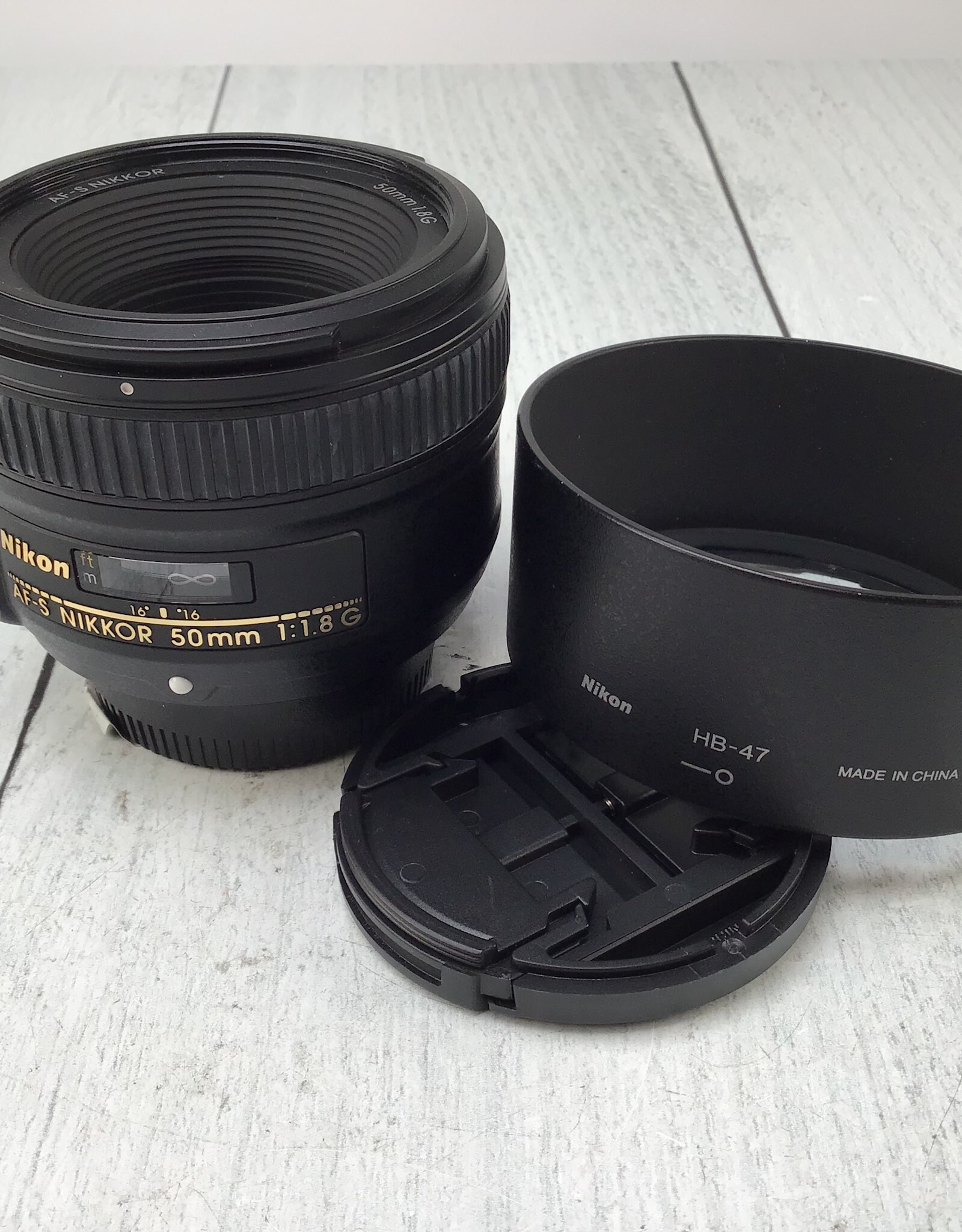 NIKON Nikon AF-S 50mm f1.8G Lens Used EX