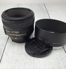 NIKON Nikon AF-S 50mm f1.8G Lens Used EX