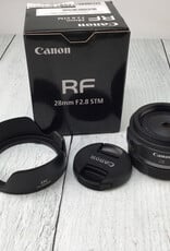 CANON Canon RF 28mm f2.8 STM Lens in Box Used EX