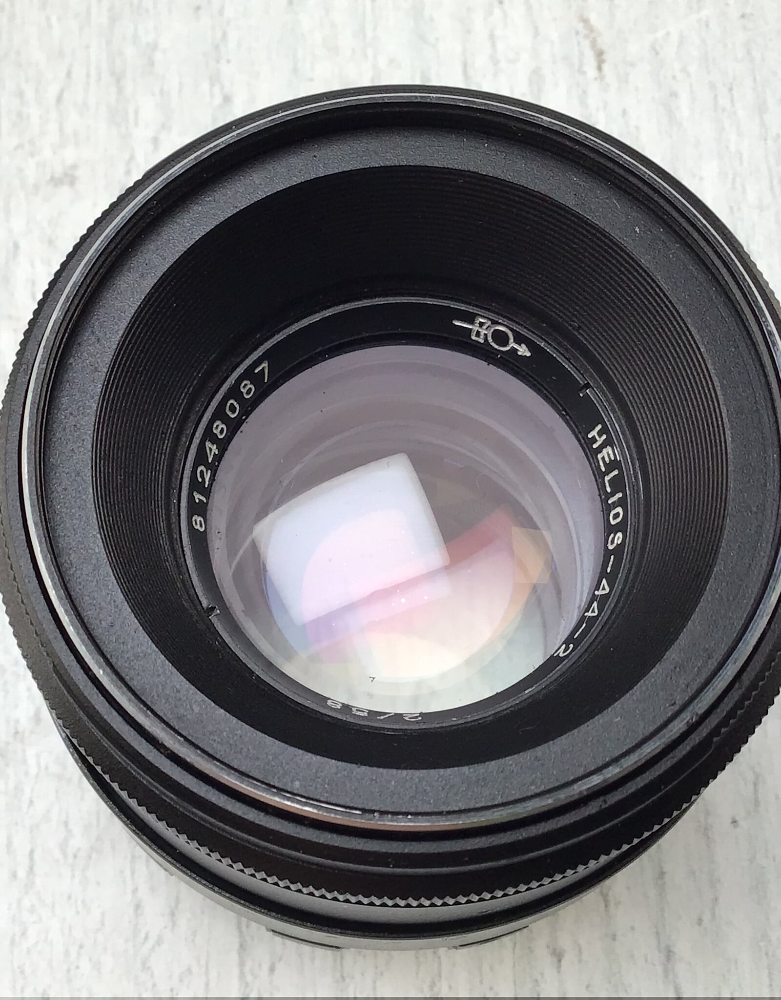 helios Helios 44-2 58mm f2 Screw Mount Lens Used Good