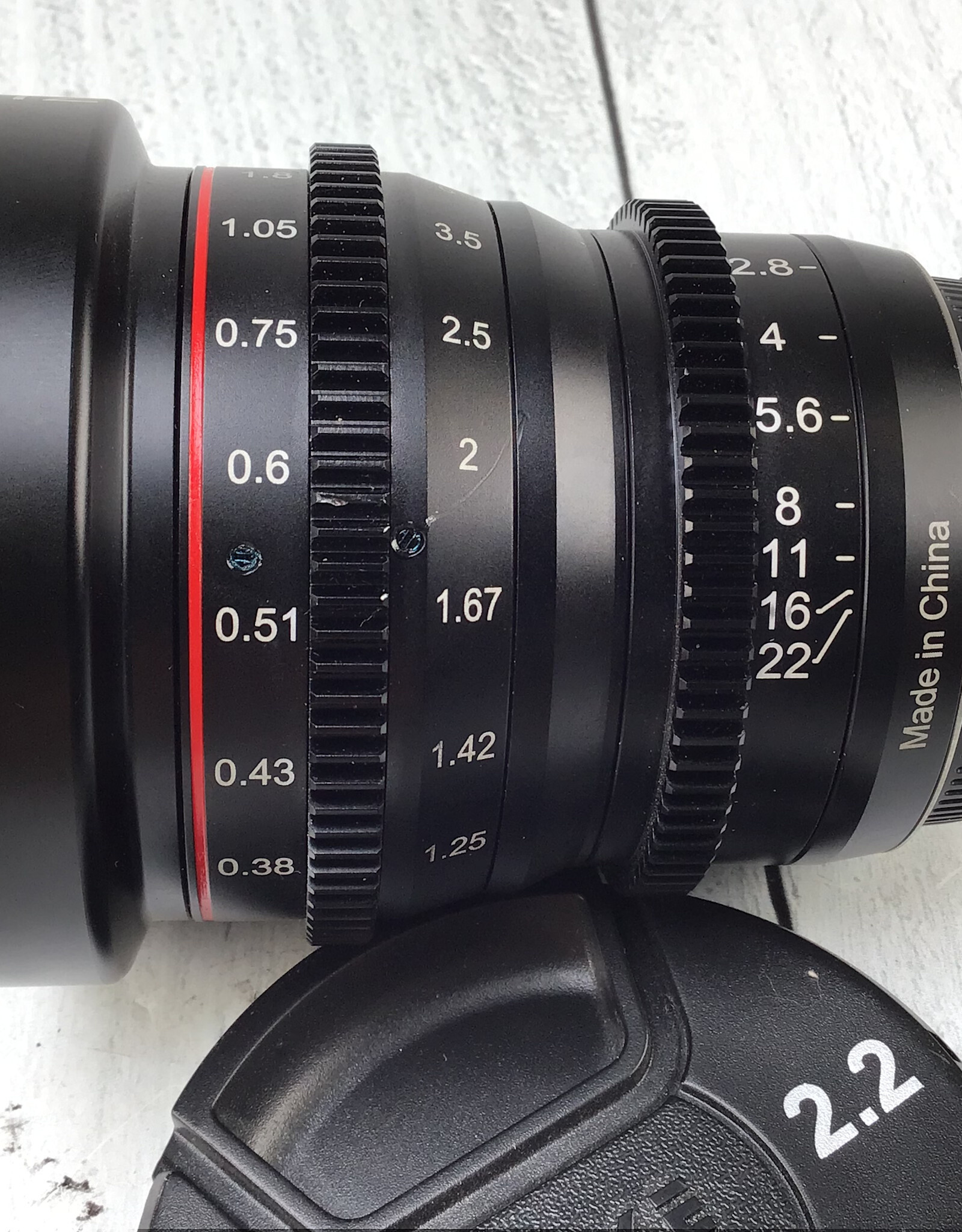 Meike Meike 12mm T2.2 Cinema Lens for MFT Used Good
