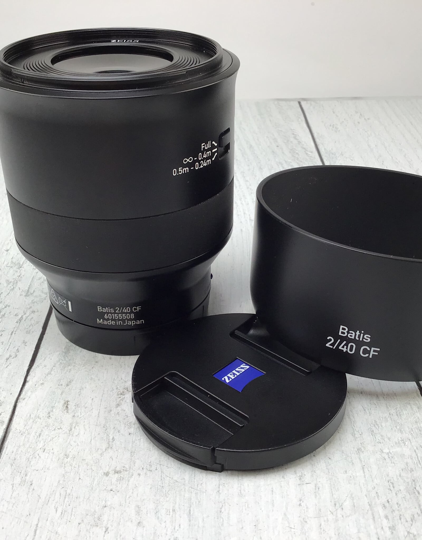 ZEISS Zeiss Batis Distagon 40mm F2 Lens for Sony Used Good