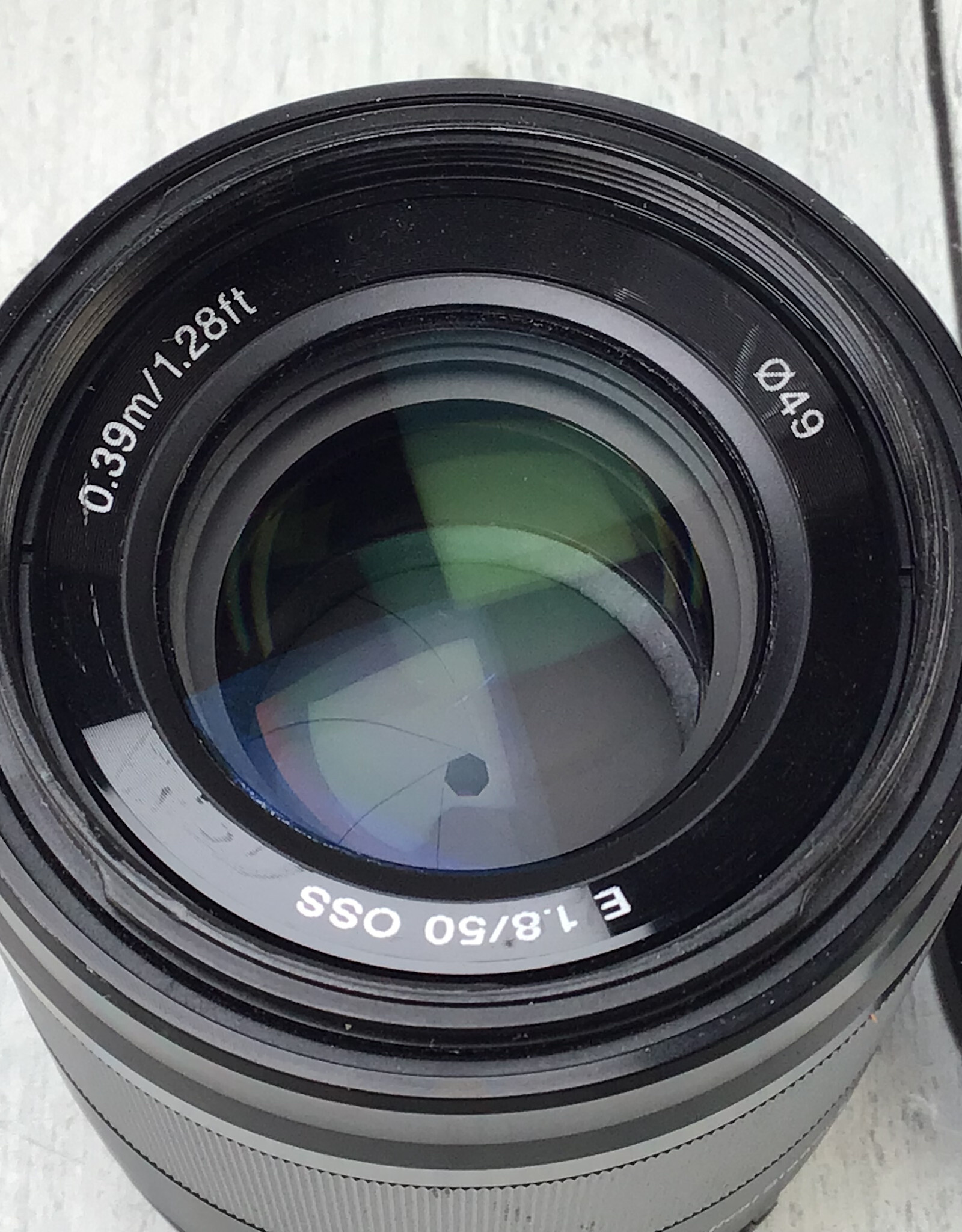 SONY Sony E 50mm f1.8 OSS Lens Used Fair