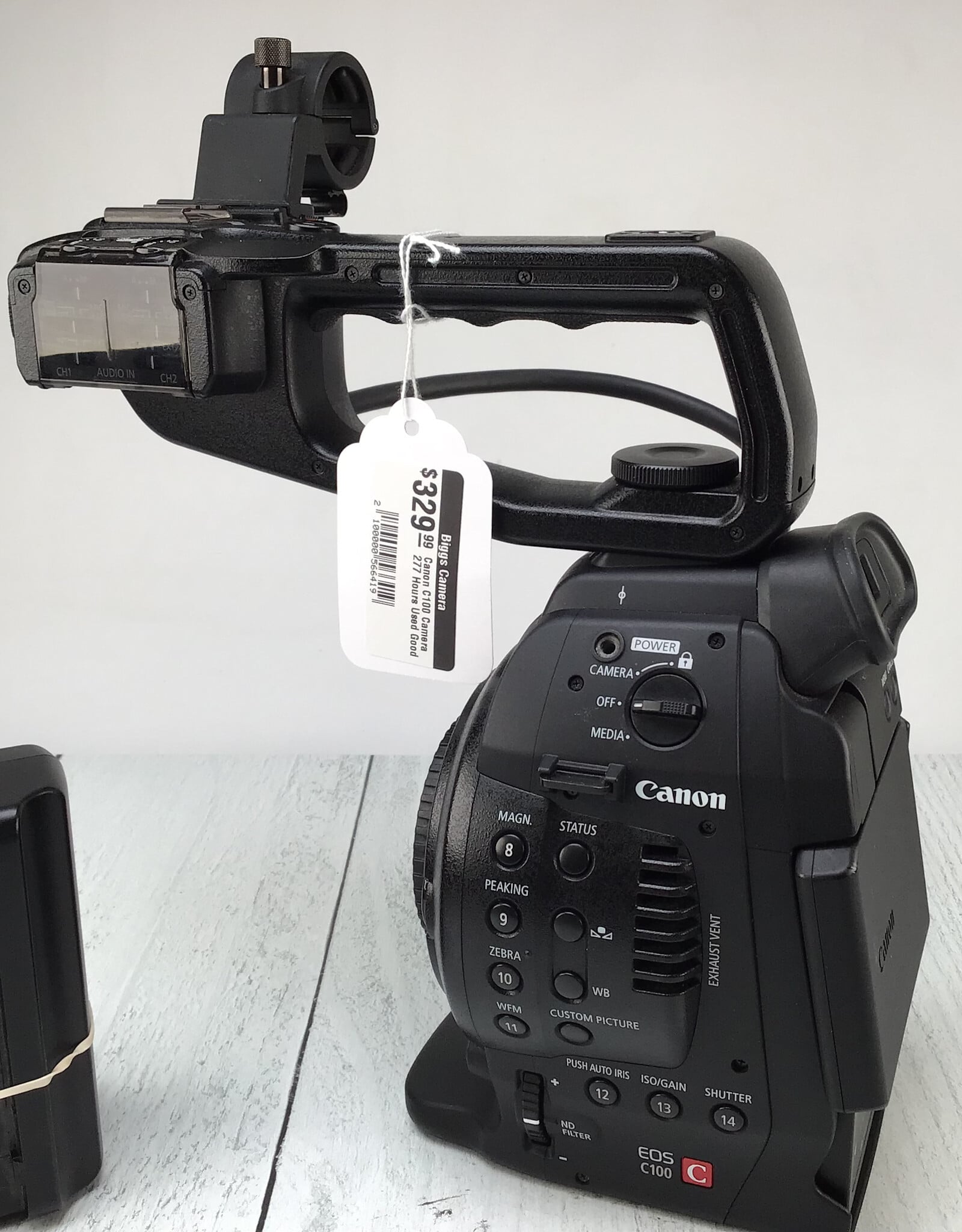 CANON Canon C100 Camera 277 Hours Used Good