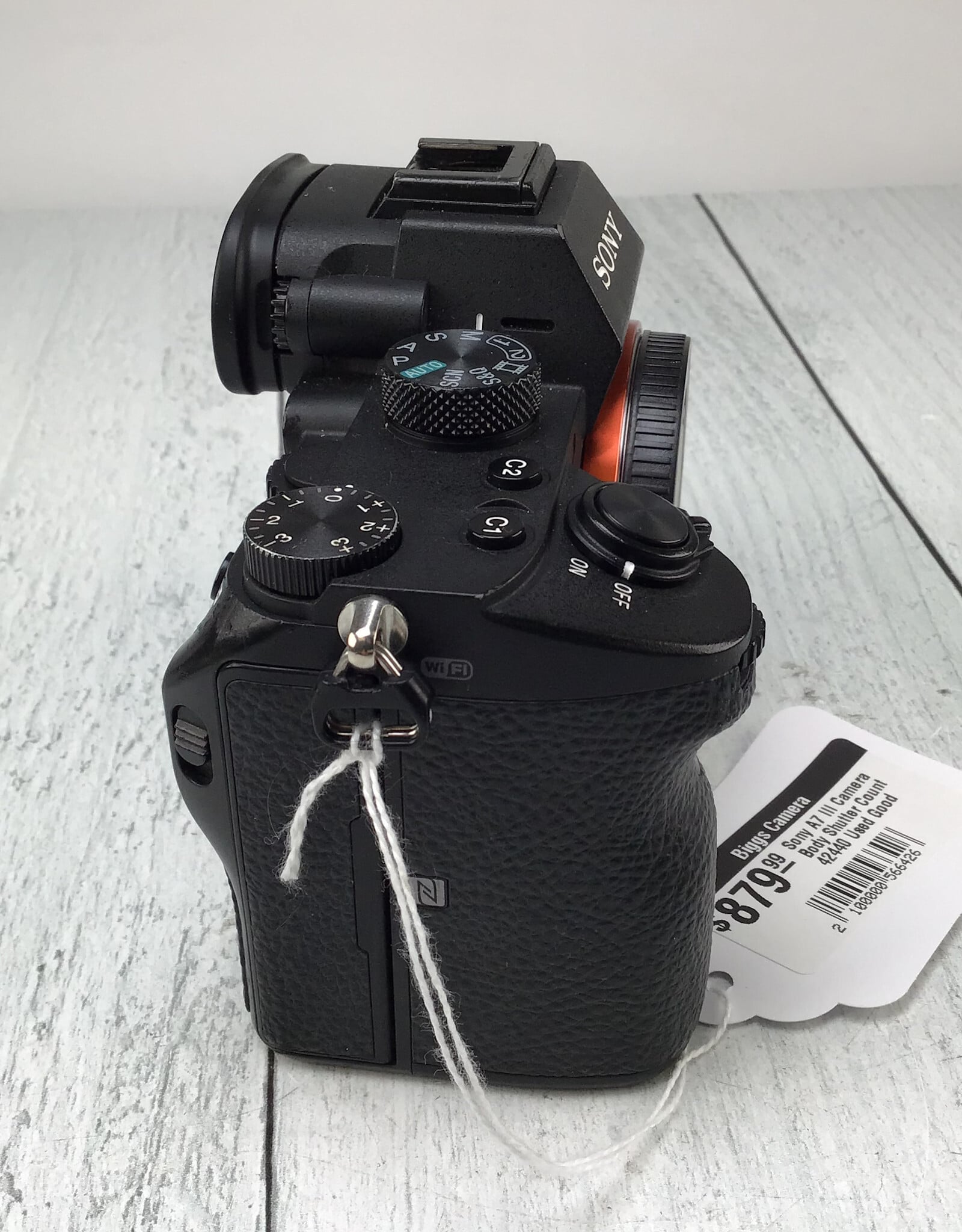 SONY Sony A7 III Camera Body Shutter Count 42440 Used Good