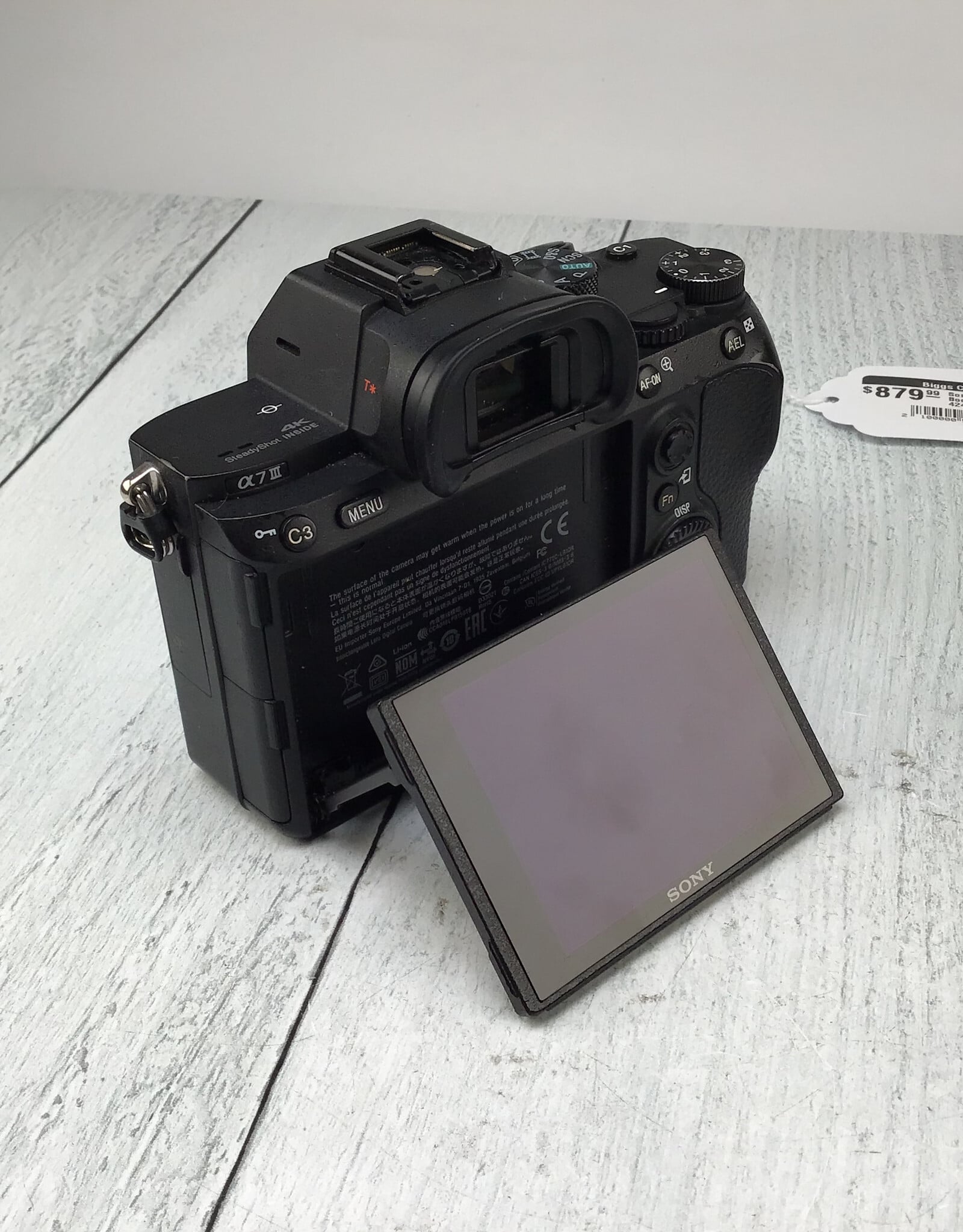 SONY Sony A7 III Camera Body Shutter Count 42440 Used Good