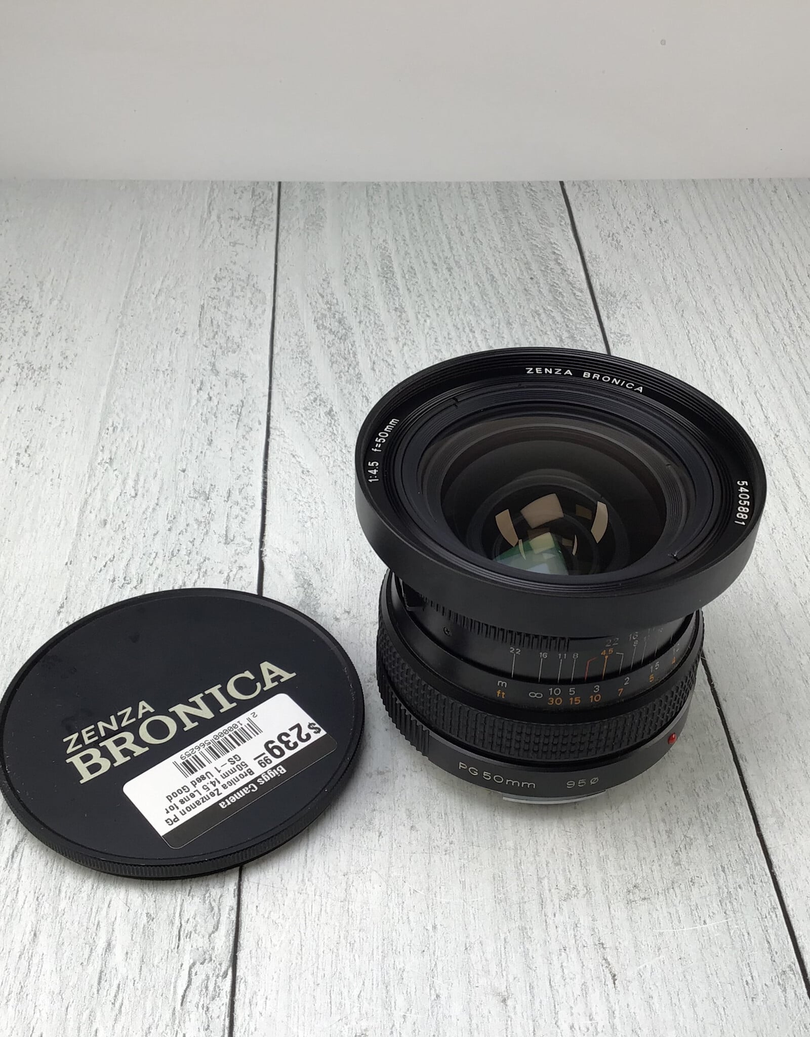 Bronica Bronica Zenzanon PG 50mm f4.5 Lens for GS-1 Used Good