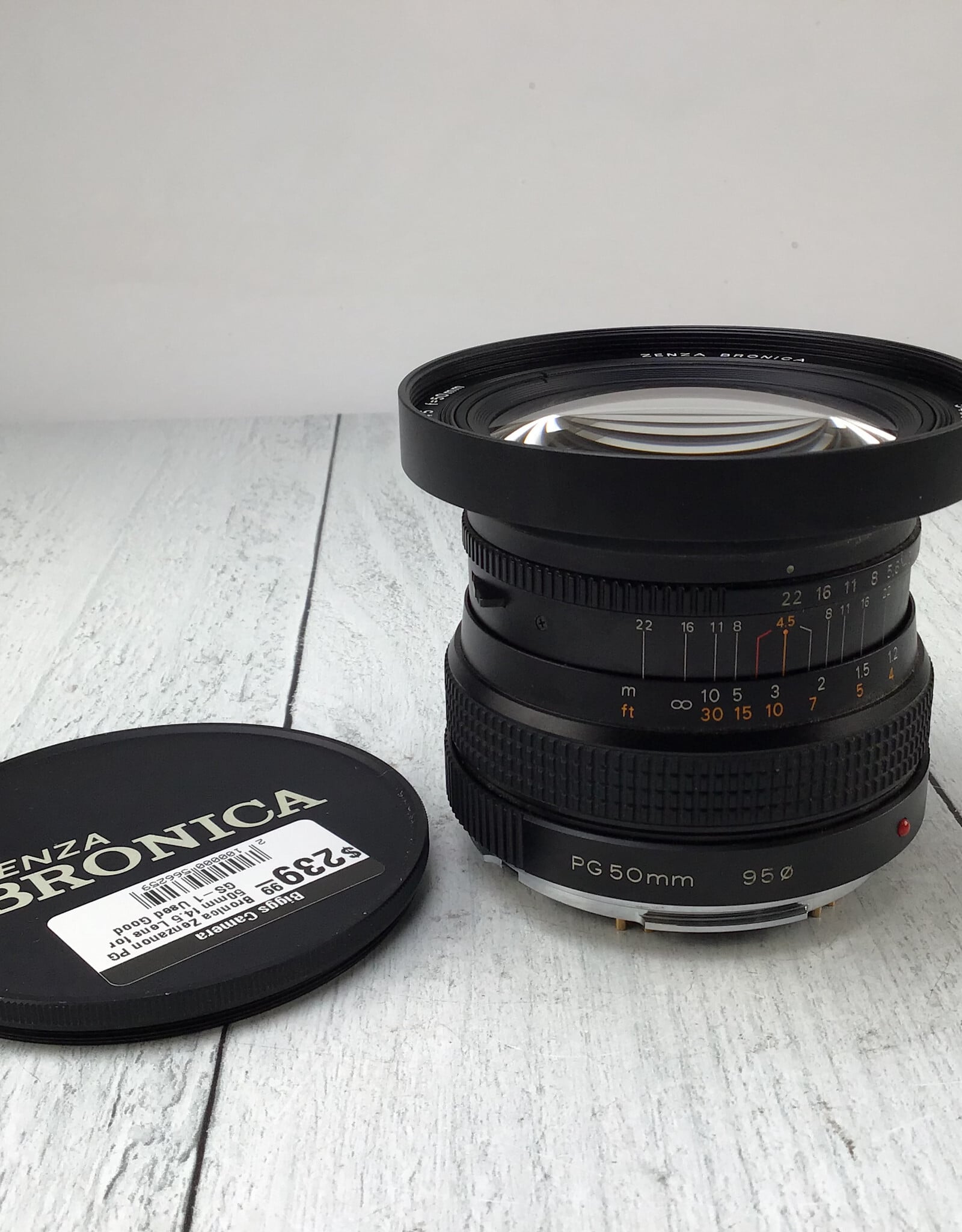 Bronica Bronica Zenzanon PG 50mm f4.5 Lens for GS-1 Used Good