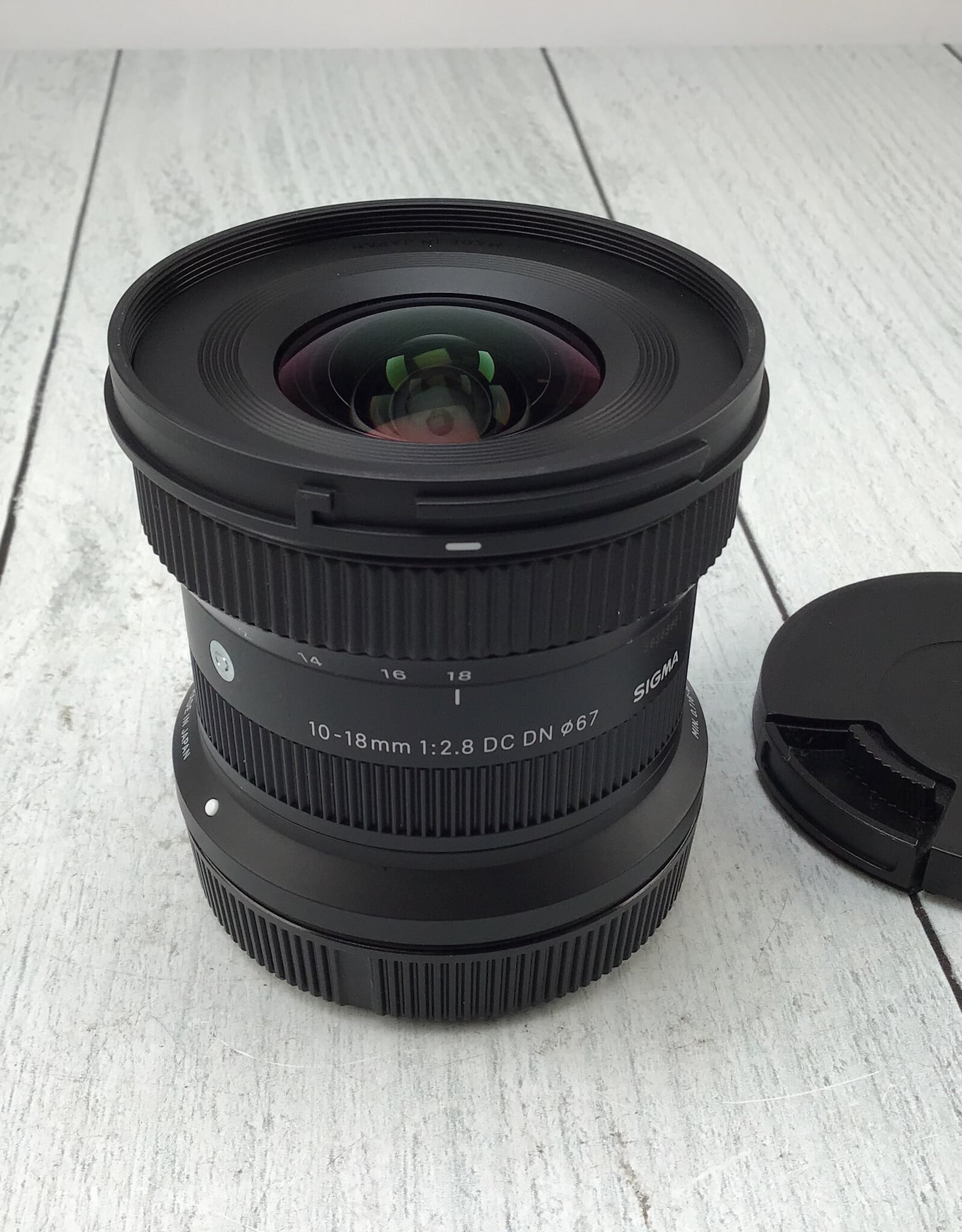 SIGMA Sigma 10-18mm f2.8 DC DN Lens for Canon RF Used Good