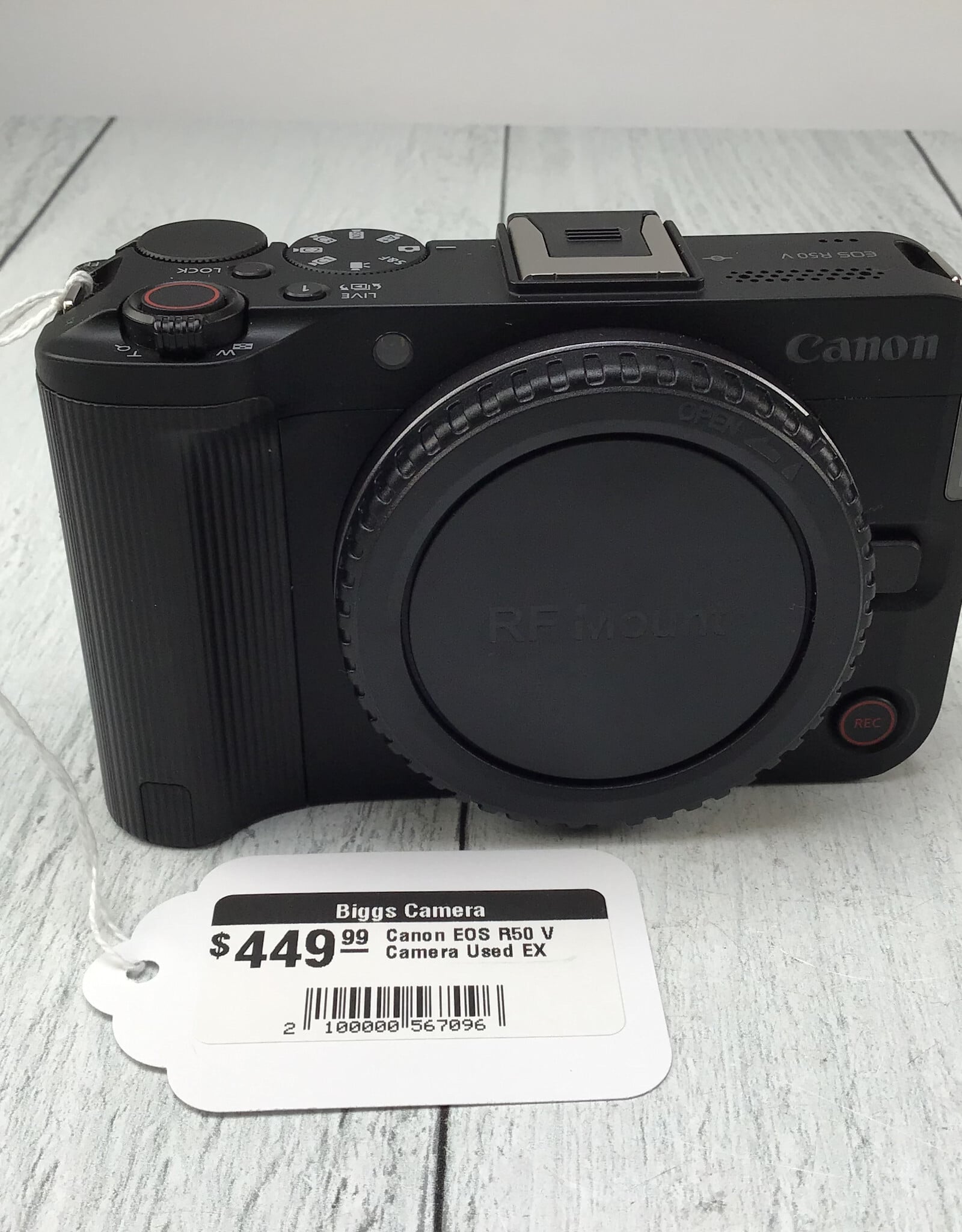 CANON Canon EOS R50 V Camera Used EX