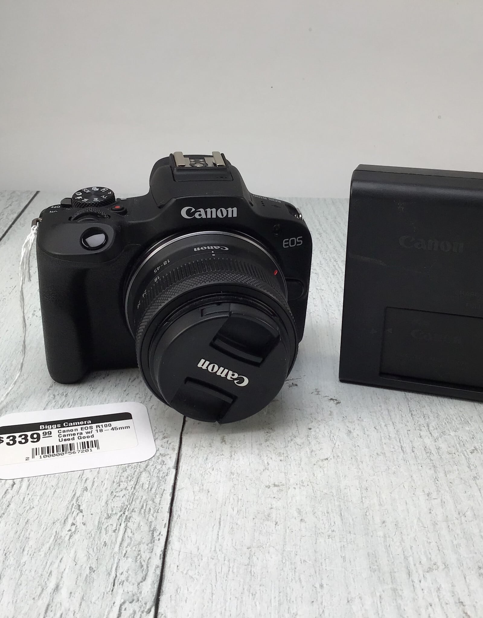 CANON Canon EOS R100 Camera w/ 18-45mm Used Good