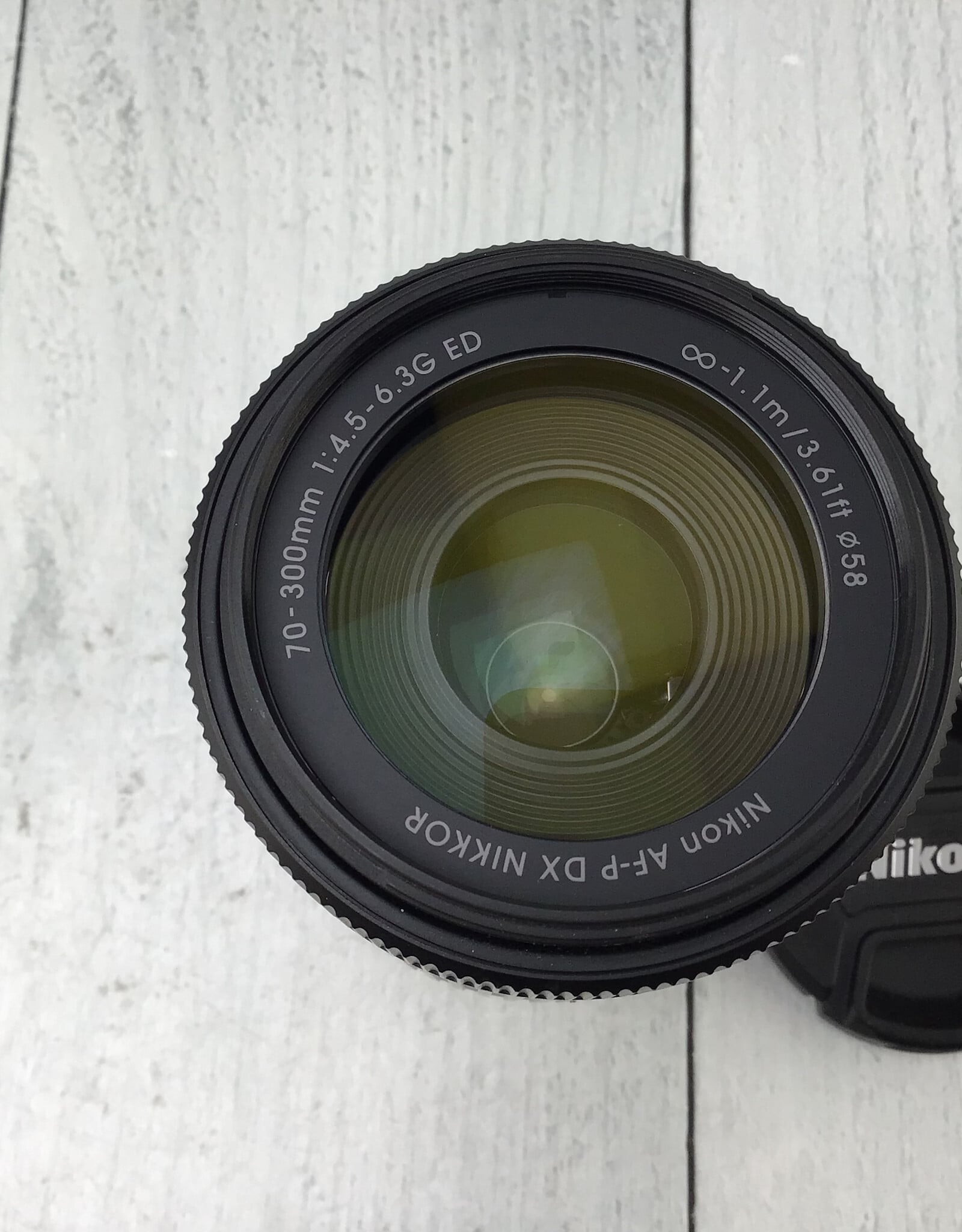 NIKON Nikon AF-P Nikkor 70-300mm f4.5-6.3 DX Lens Used Good