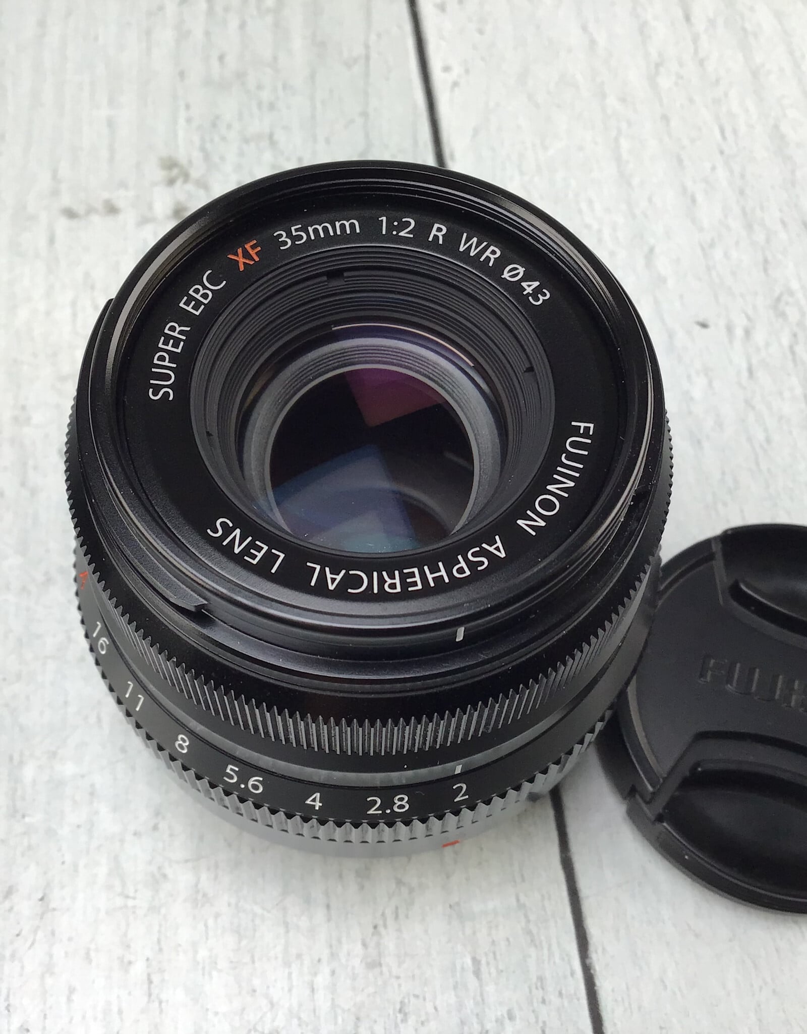 FUJI Fuji Super EBC XF 35mm f2 WR Lens in Box Used Good