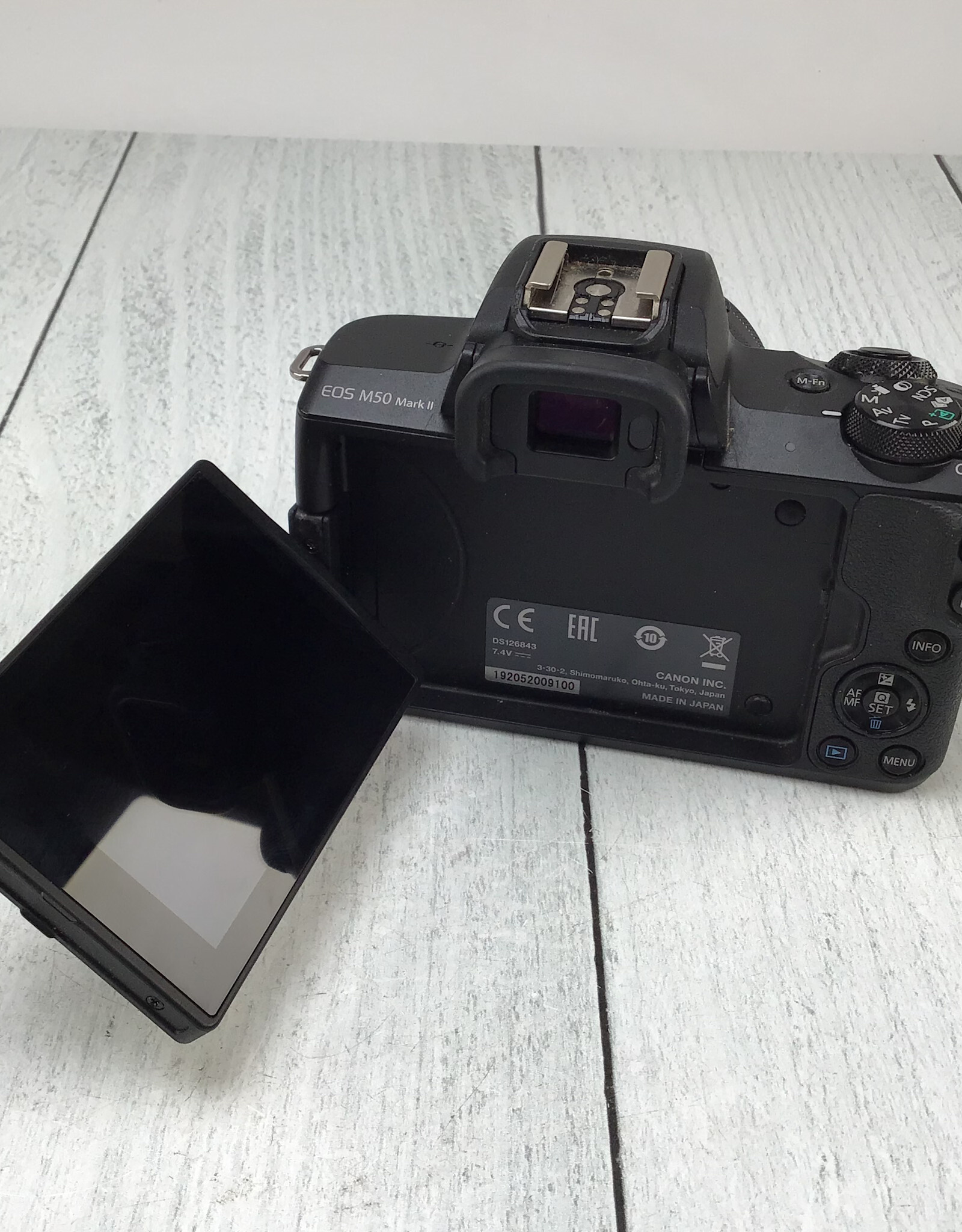 CANON Canon EOS M50 Mark II Camera w/ 15-45mm Used Good