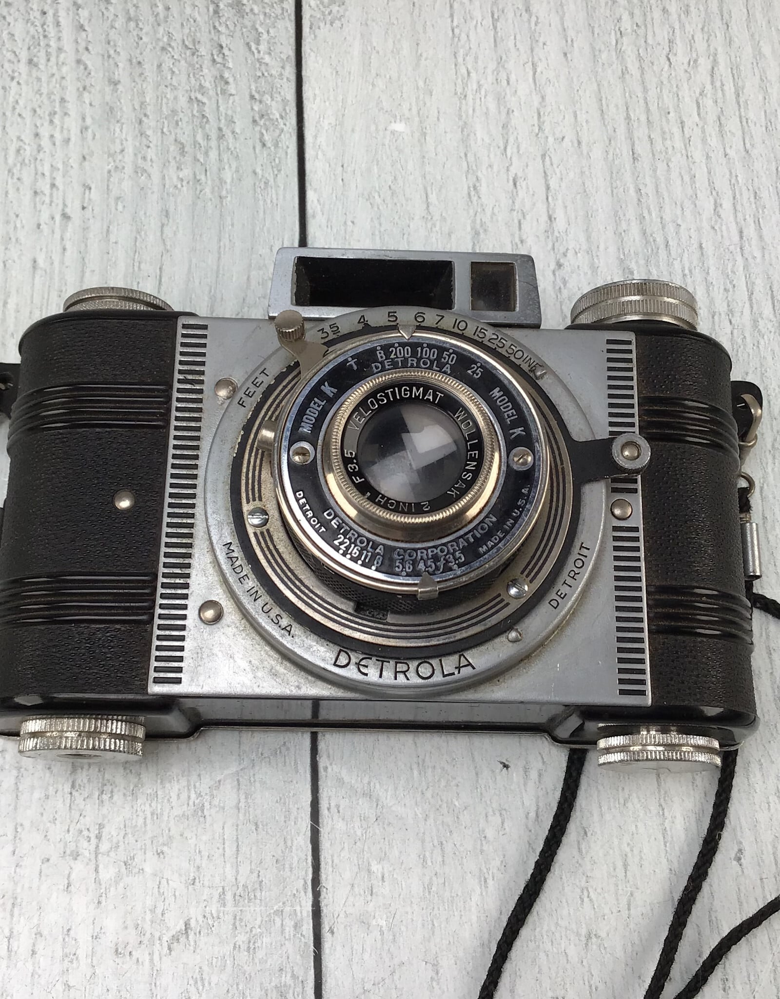 Detrola Detrola Model K Camera Used Disp.