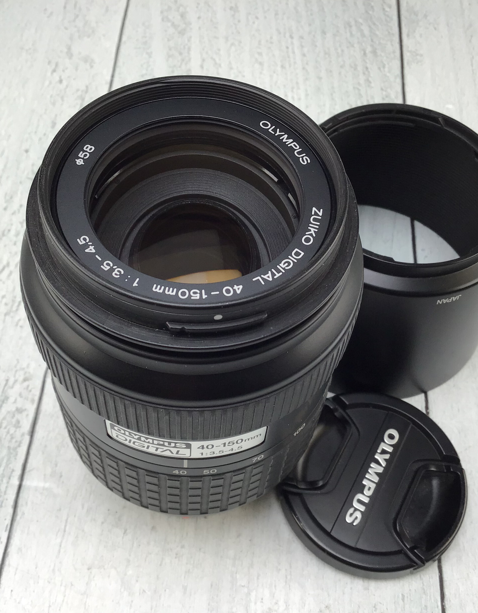 OLYMPUS Olympus 40-150mm f3.5-4.5 Lens for Four Thirds Used Good