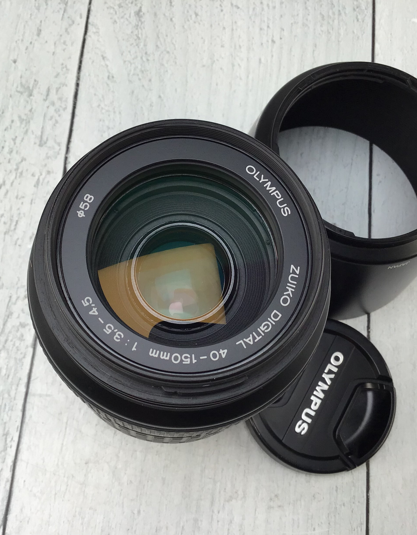OLYMPUS Olympus 40-150mm f3.5-4.5 Lens for Four Thirds Used Good