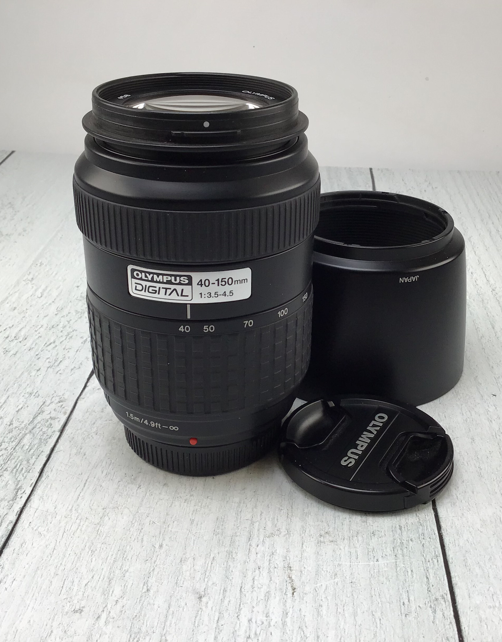 OLYMPUS Olympus 40-150mm f3.5-4.5 Lens for Four Thirds Used Good