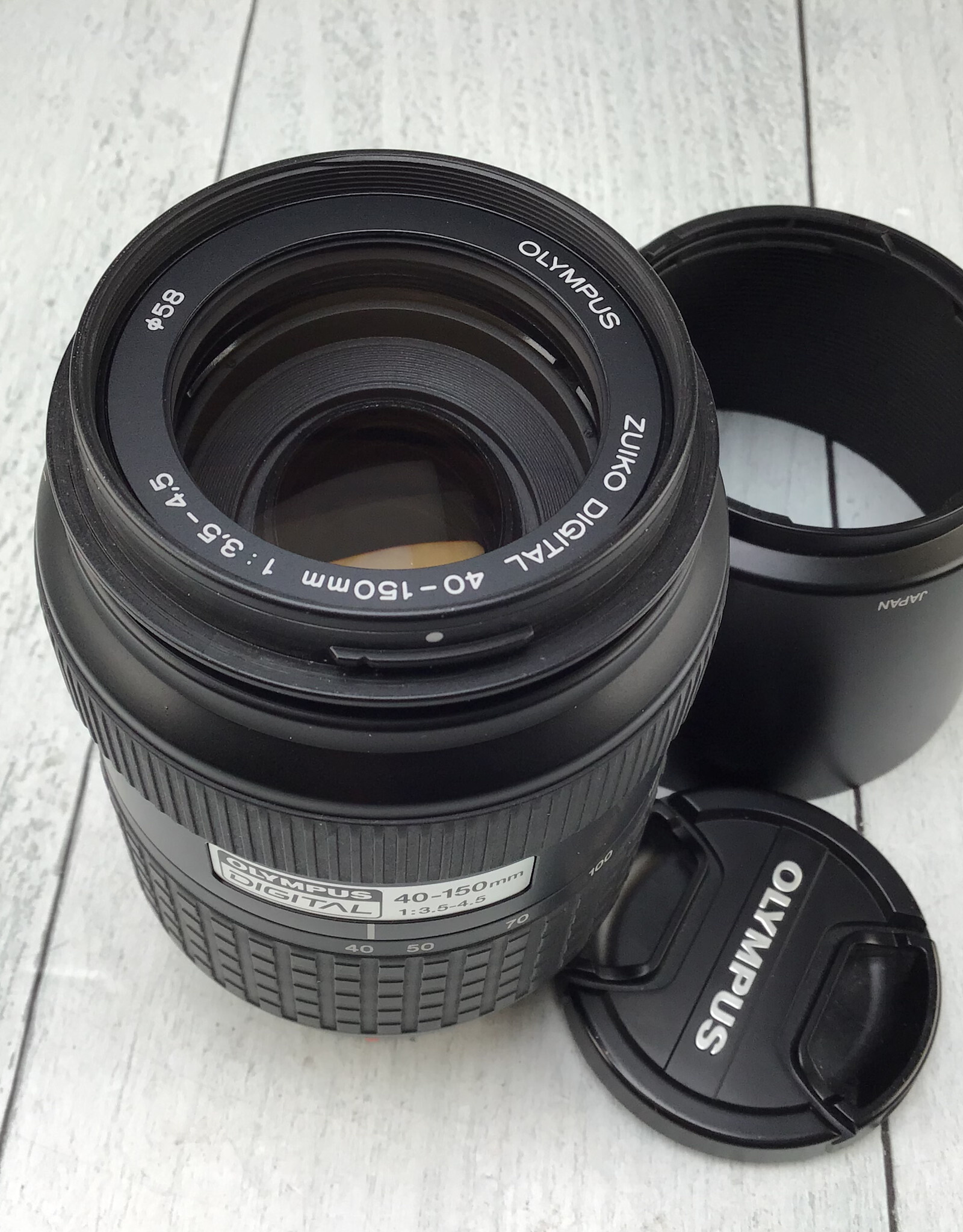 OLYMPUS Olympus 40-150mm f3.5-4.5 Lens for Four Thirds Used Good