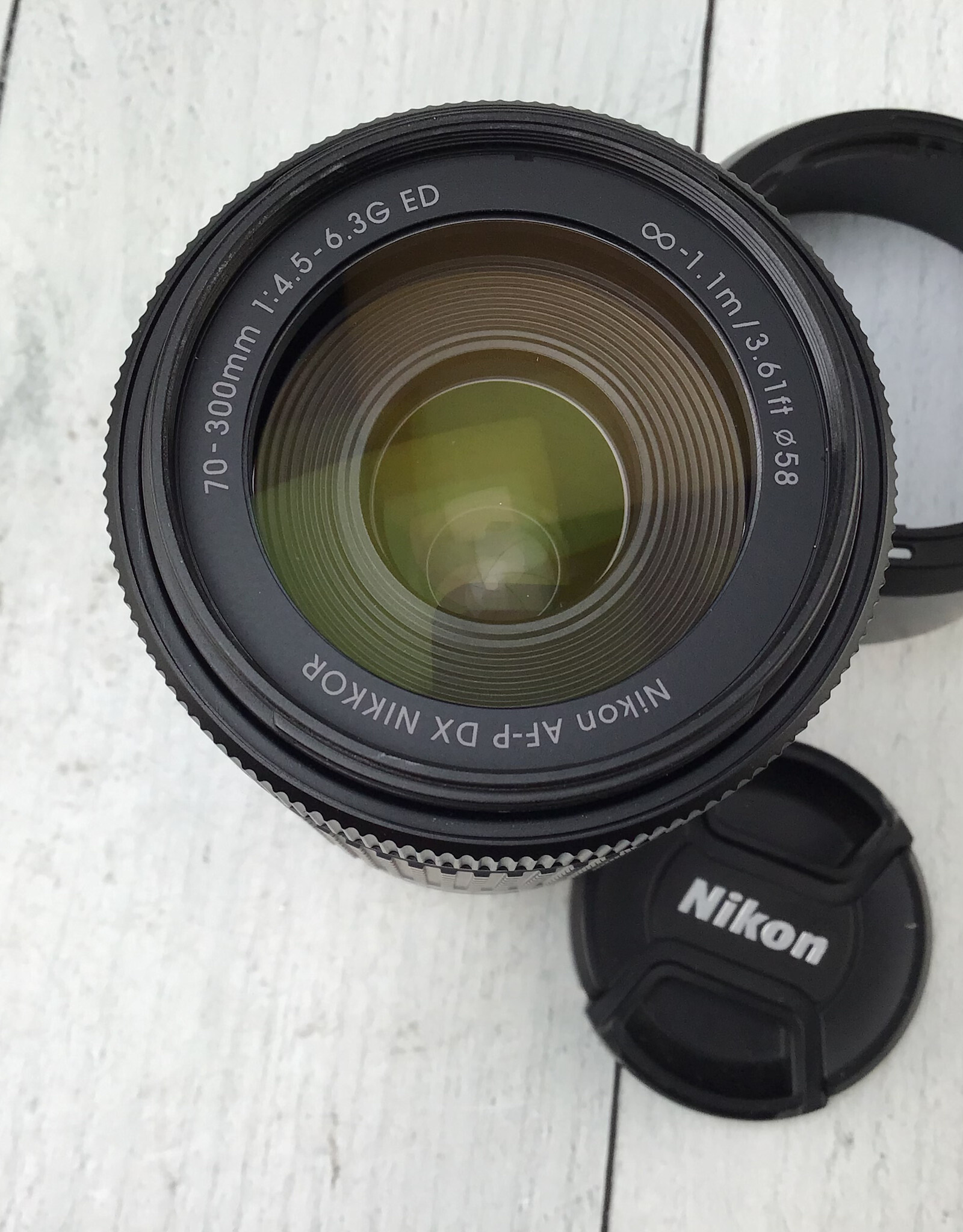 NIKON Nikon AF-P Nikkor 70-300mm f4.5-6.3 Lens Used Good