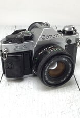 CANON Canon AE-1 Program Camera w/50mm f1.8 Used Good