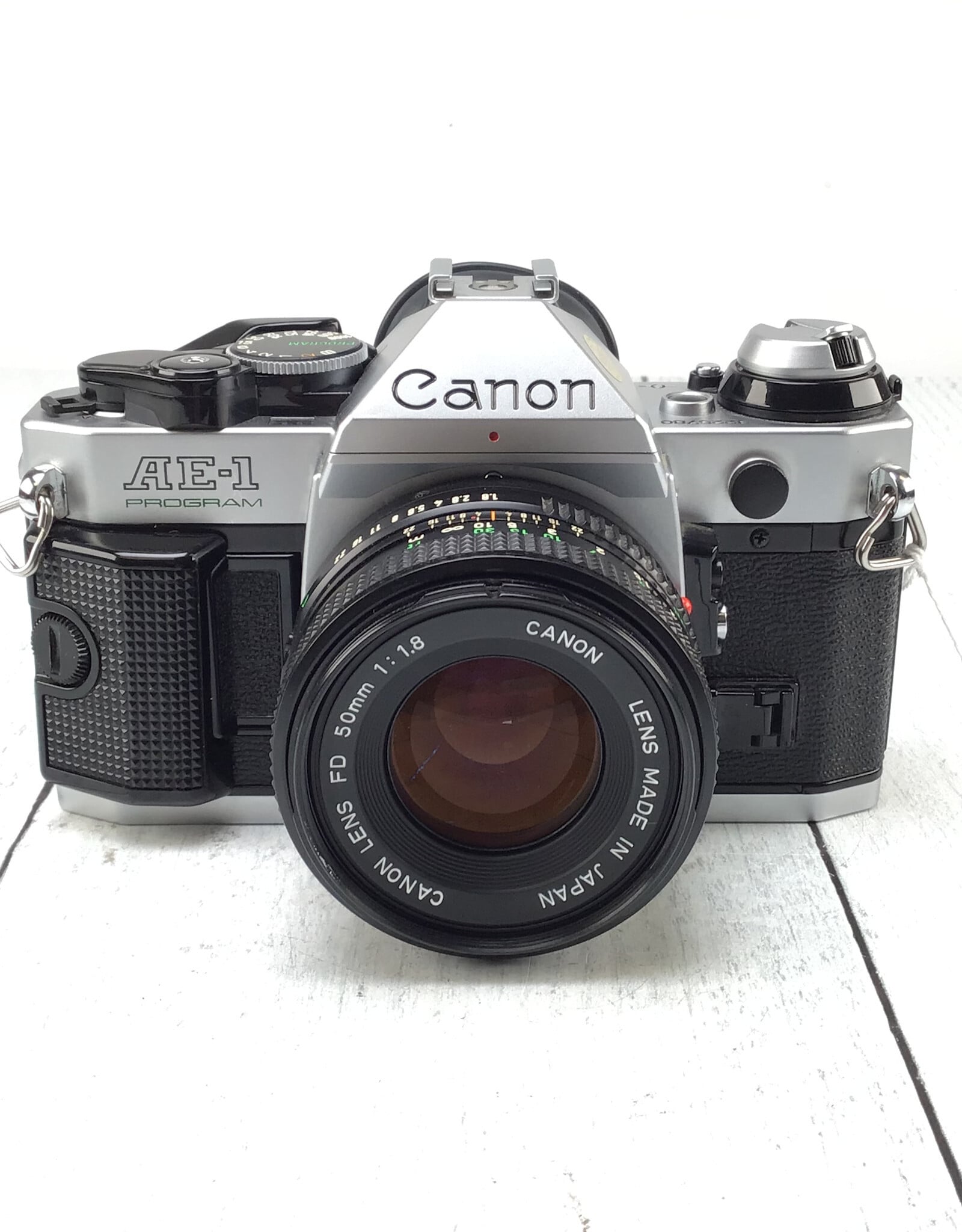 CANON Canon AE-1 Program Camera w/50mm f1.8 Used Good