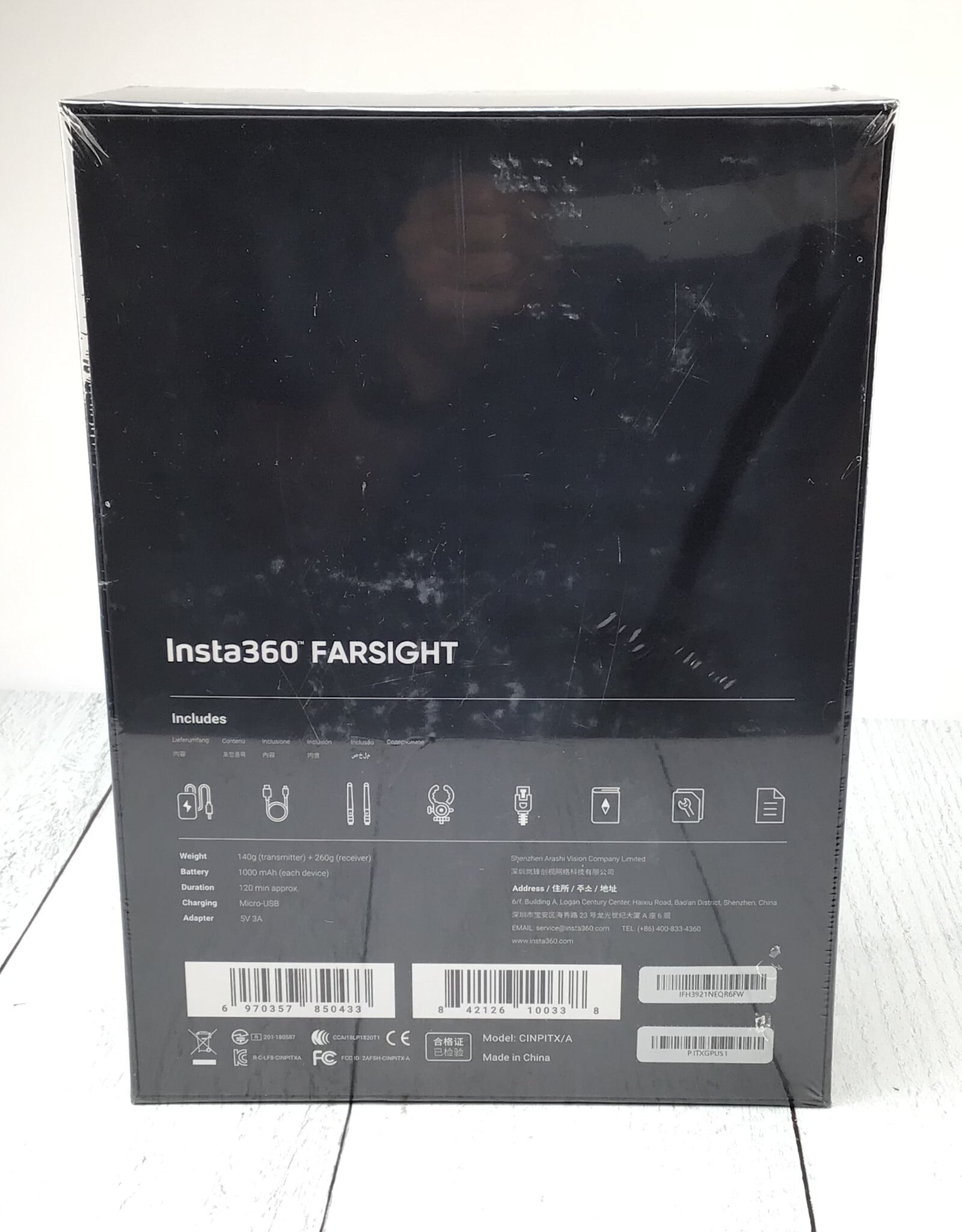 Insta 360 Insta360 Farsight 360 Live Monitoring Sealed in Box Used LN