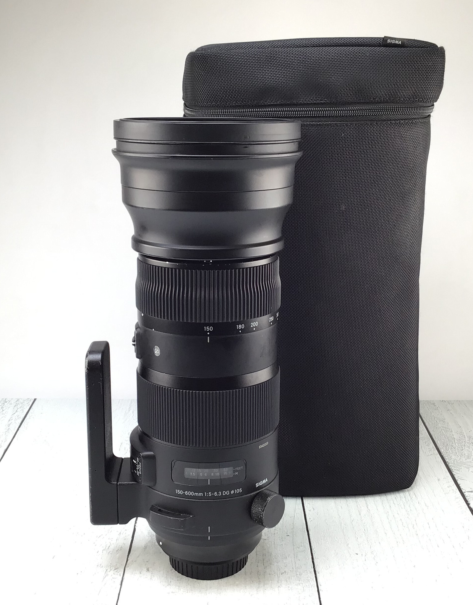 SIGMA Sigma 150-600mm f5-6.3 DG Sports Lens for Canon EF Used Fair