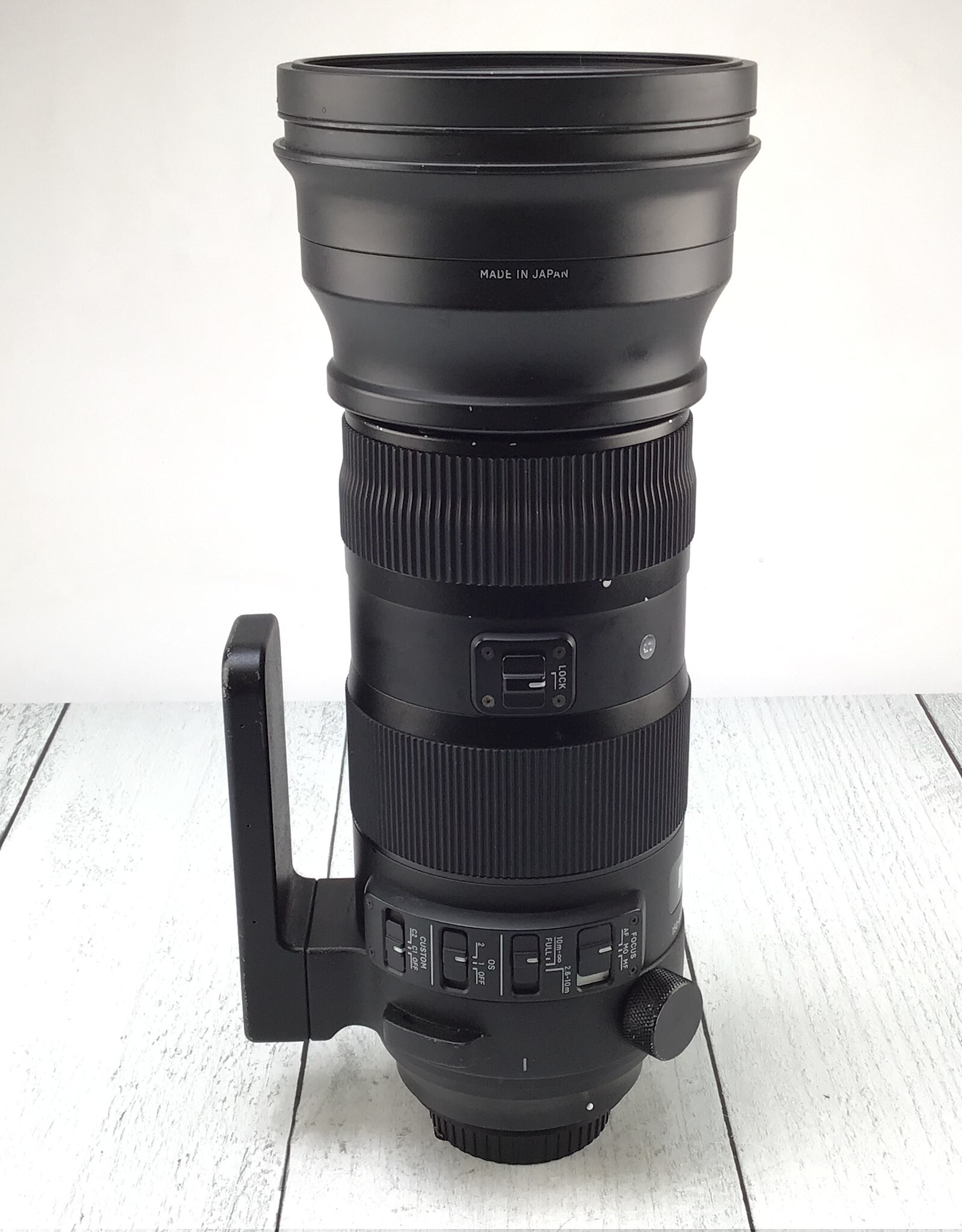 SIGMA Sigma 150-600mm f5-6.3 DG Sports Lens for Canon EF Used Fair