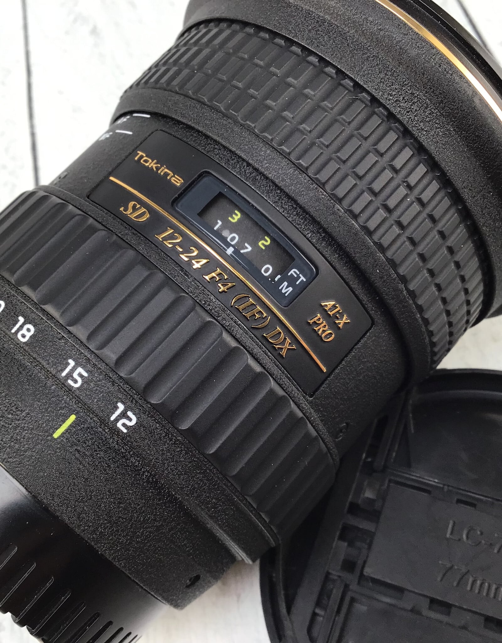 Tokina Tokina SD 12-24mm f4 IF DX Lens for Nikon Used Good