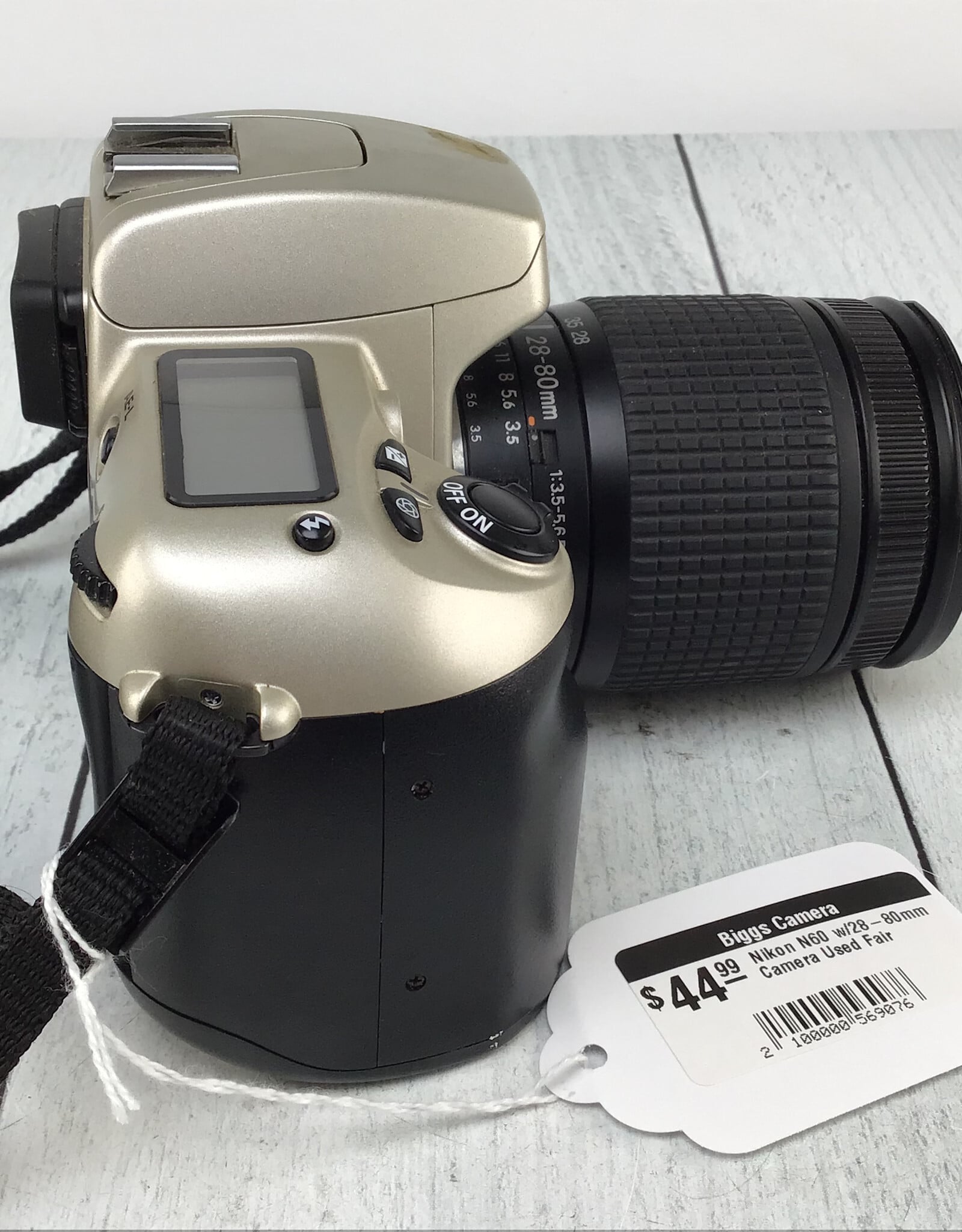NIKON Nikon N60 w/28-80mm Camera Used Fair