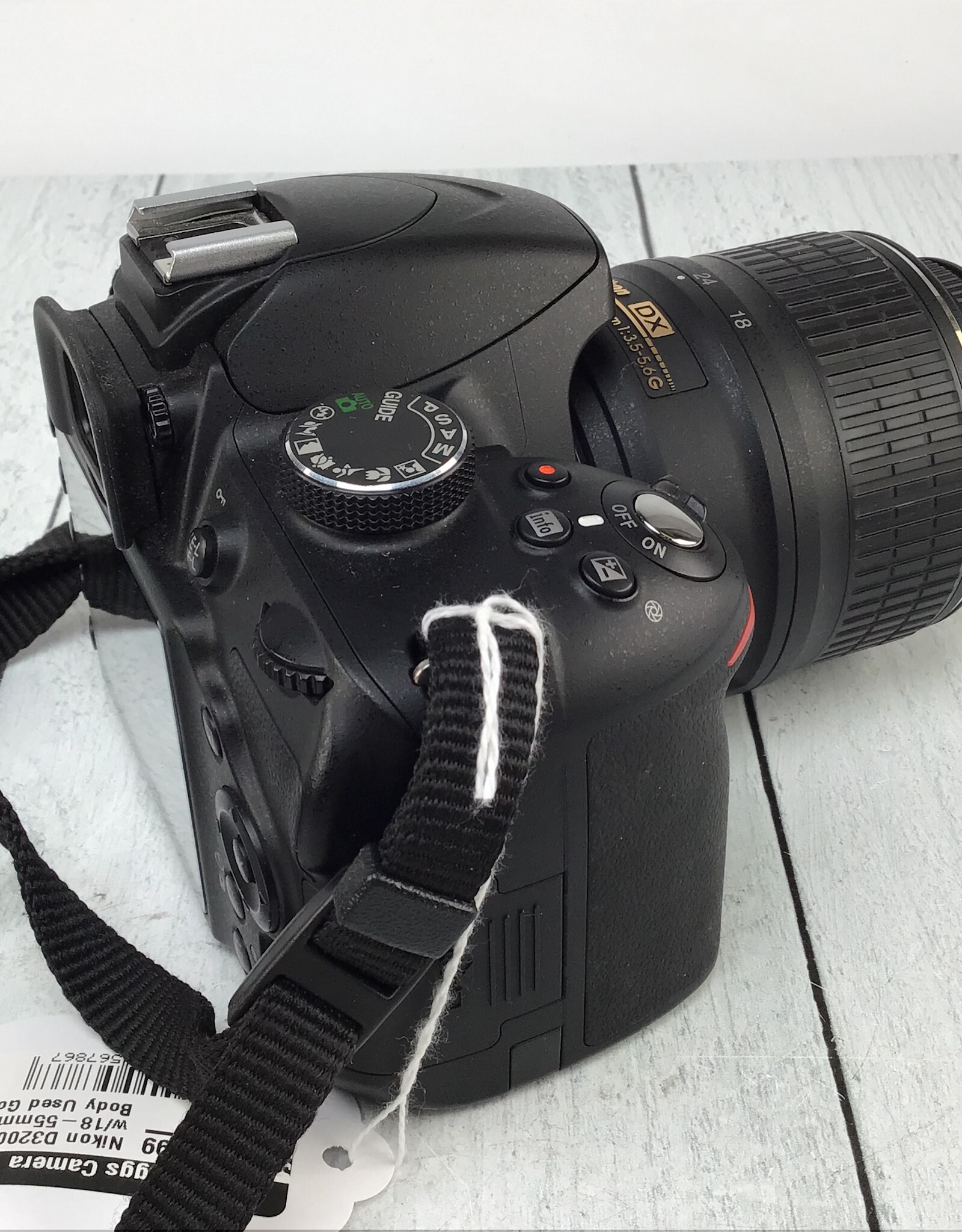 NIKON Nikon D3200 w/18-55mm  Camera Used Good