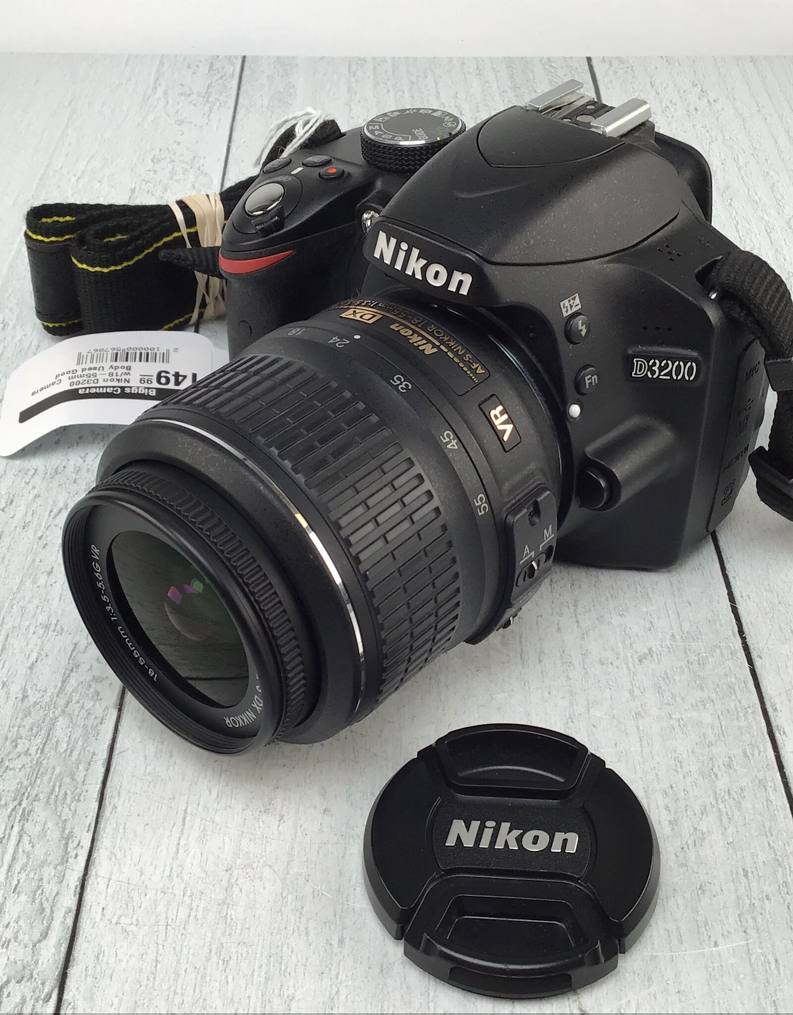 NIKON Nikon D3200 w/18-55mm  Camera Used Good