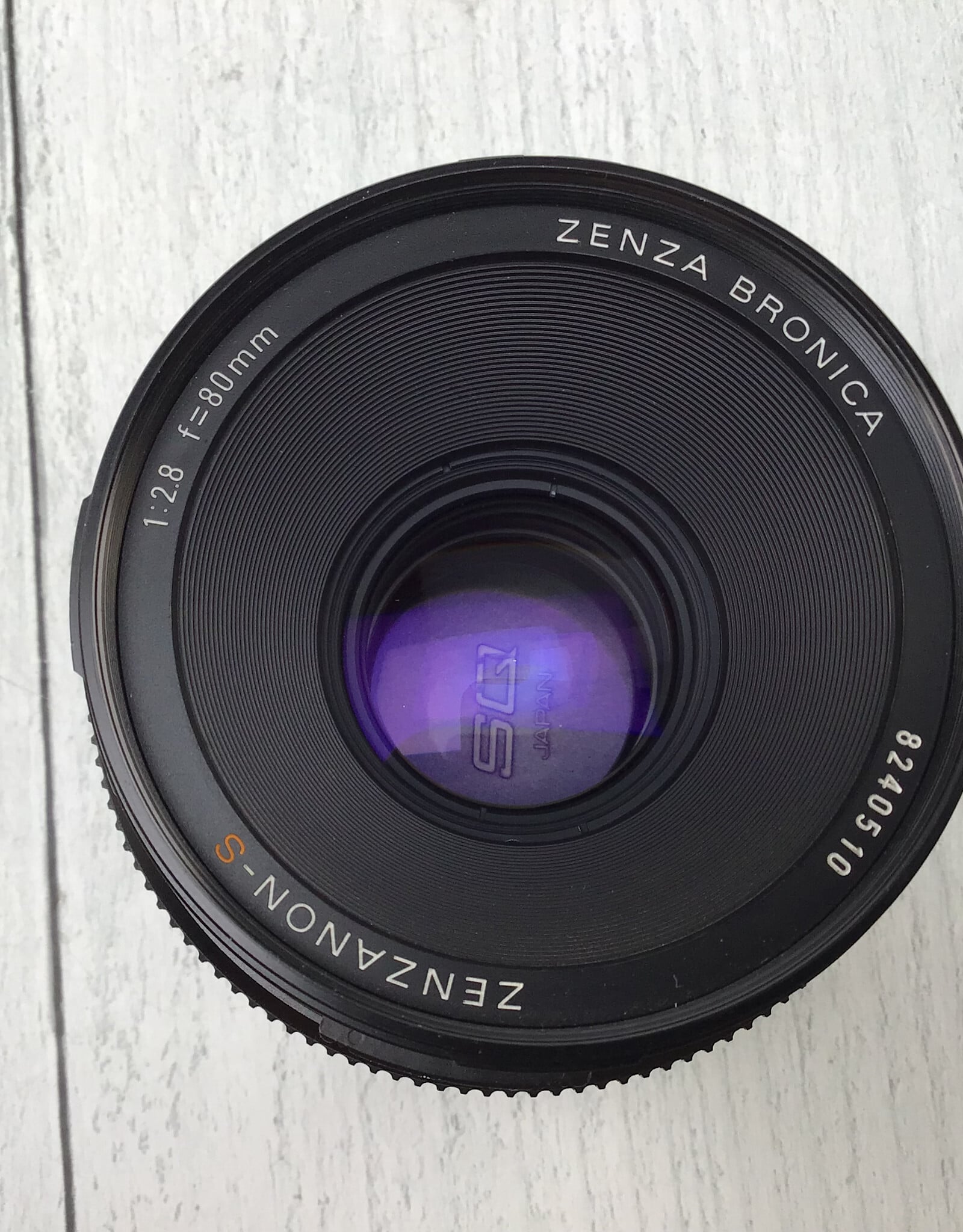 Bronica Bronica Zenzanon-S 80mm f2.8 Lens Used Good