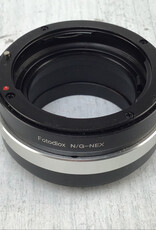 Fotodiox Fotodiox N/G-NEX Mount Adapter Used Good