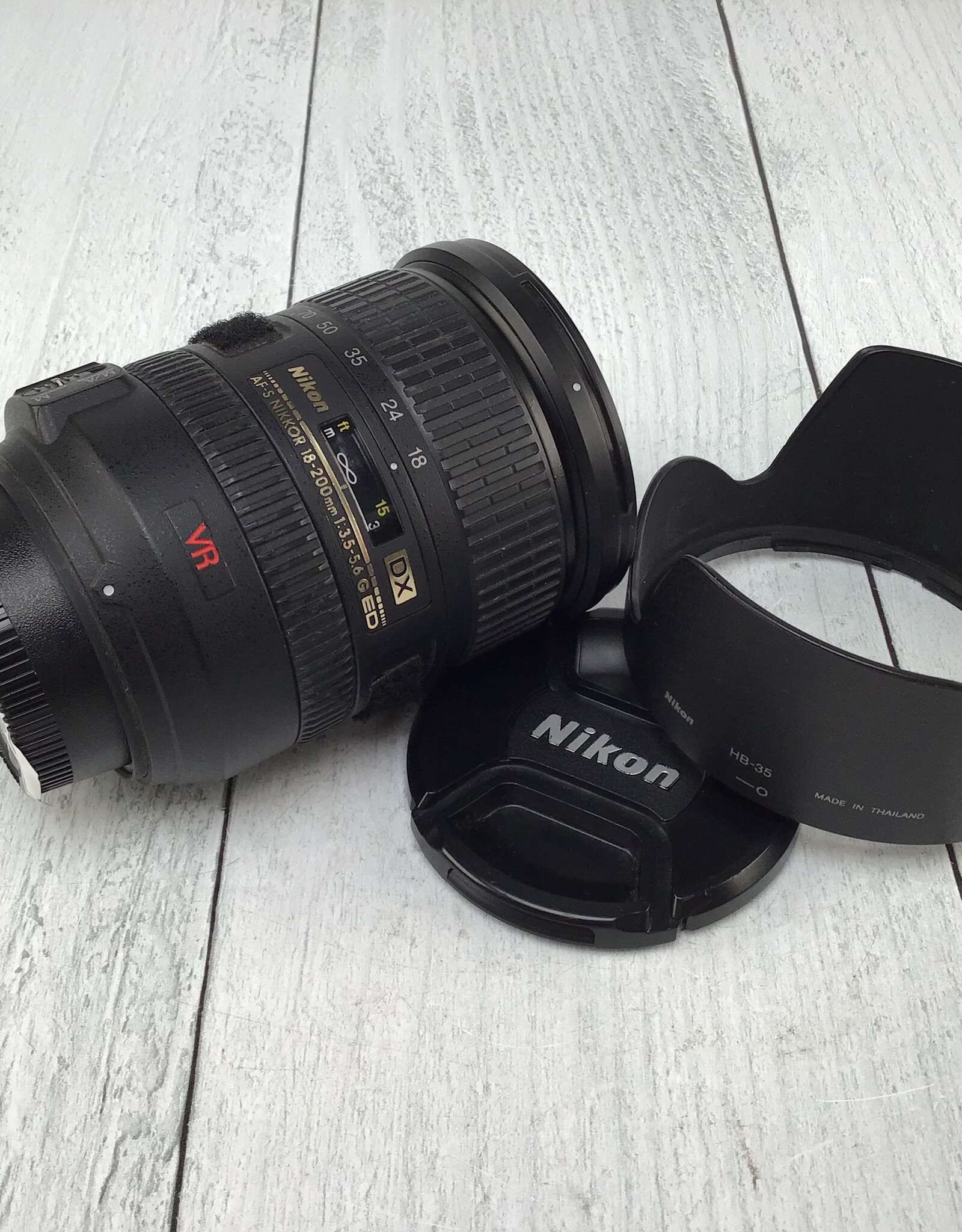 NIKON Nikon AF-S 18-200mm f3.5.5.6 G ED Lens Used Good