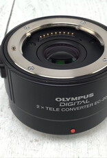 OLYMPUS Olympus 2X Tele Converter EC-20 No Caps Used Good