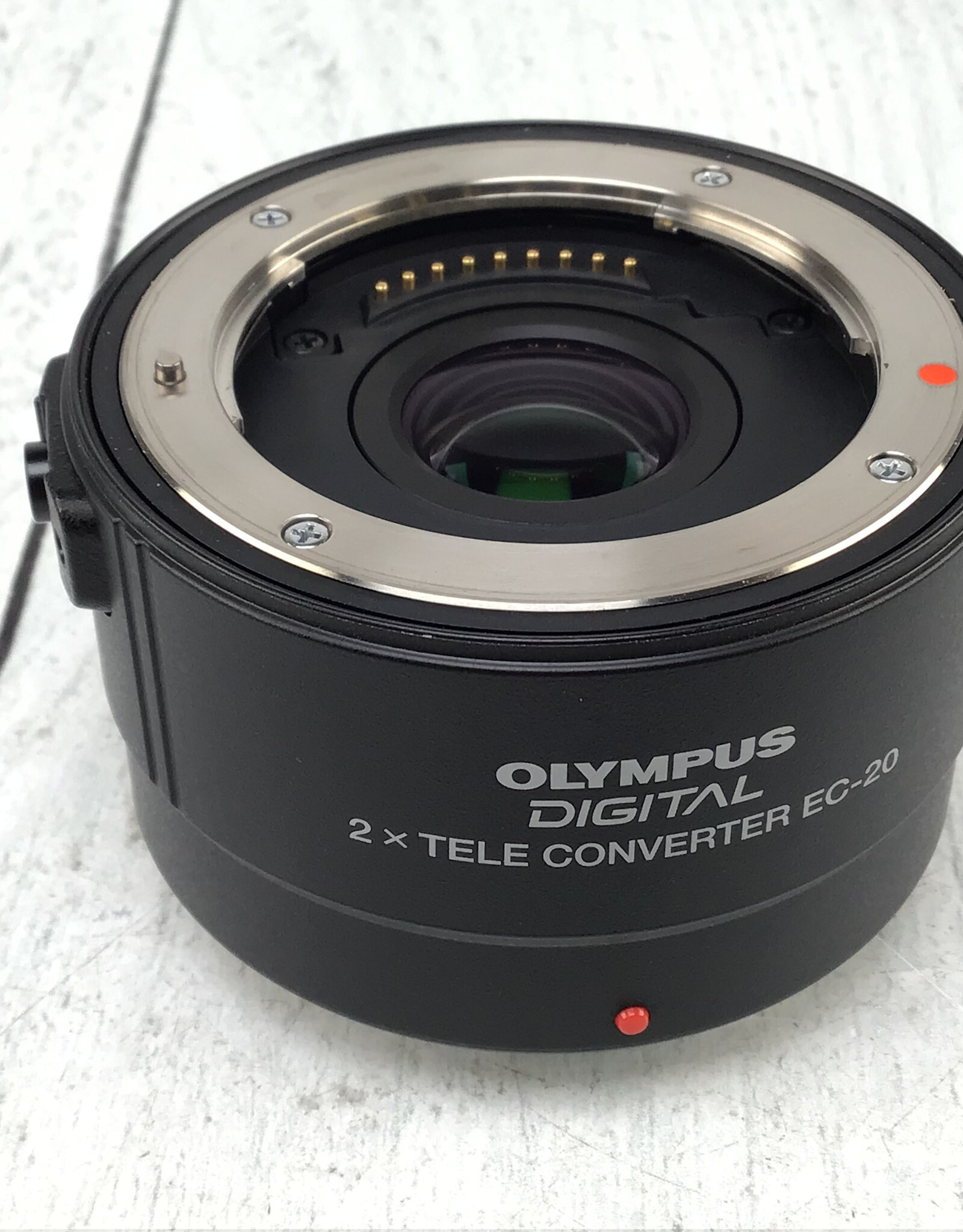 OLYMPUS Olympus 2X Tele Converter EC-20 No Caps Used Good