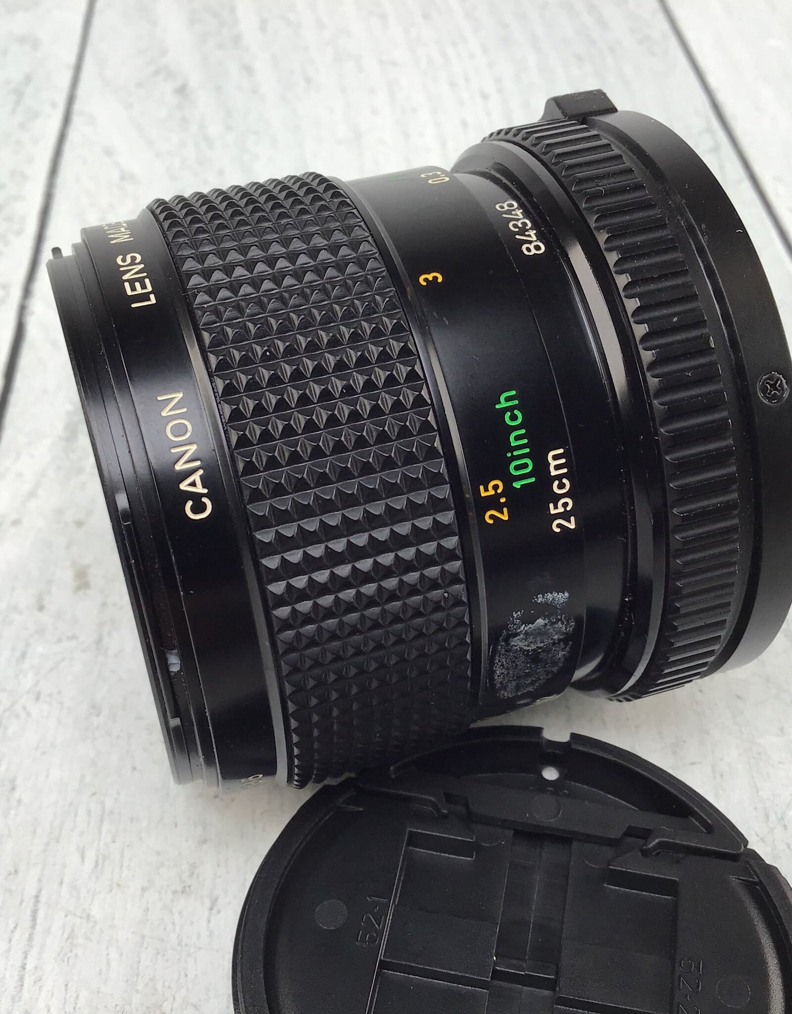CANON Canon Macro Lens FD 50mm f3.5 Used Fair