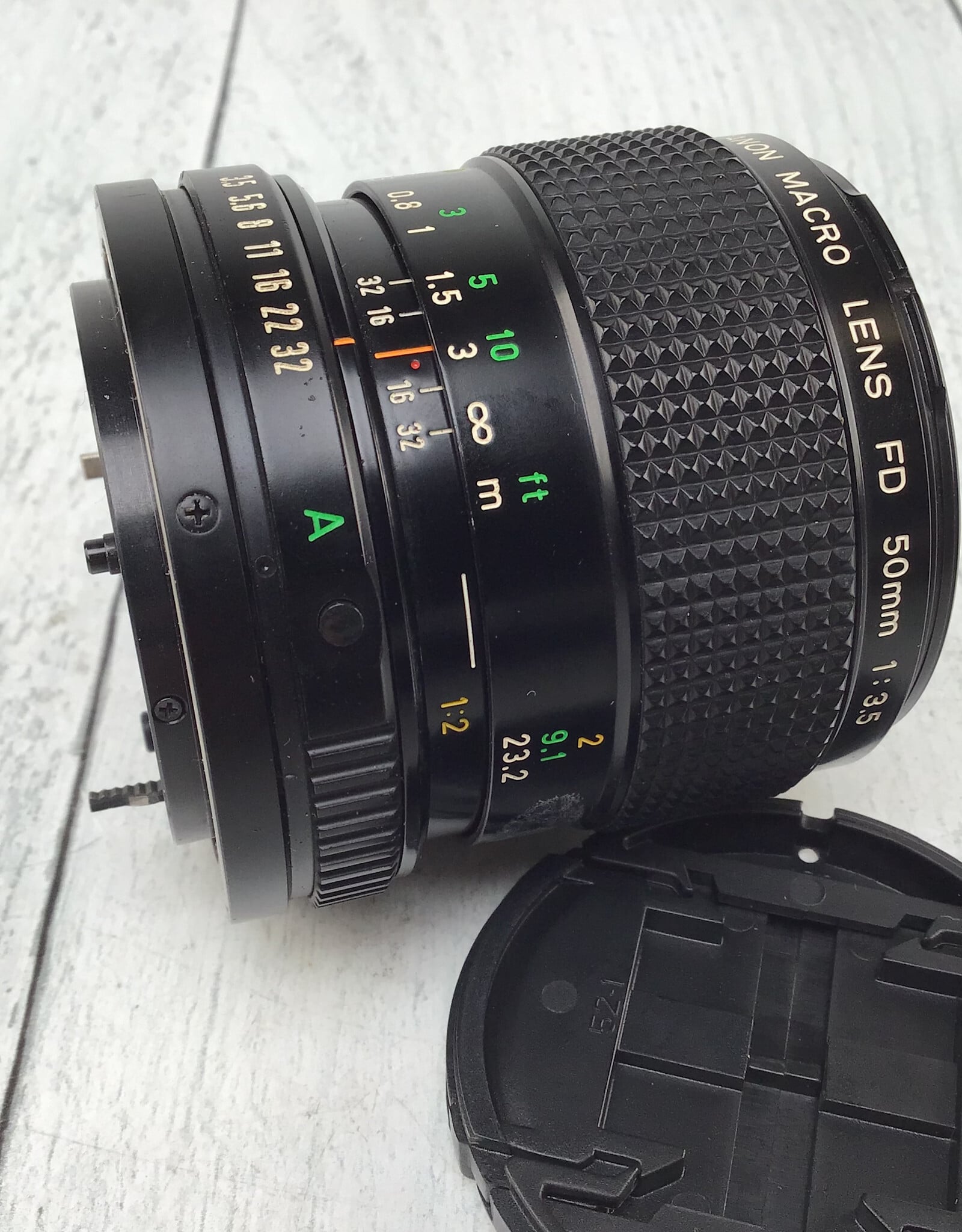 CANON Canon Macro Lens FD 50mm f3.5 Used Fair
