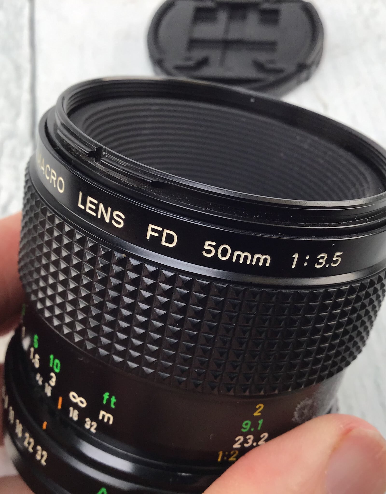 CANON Canon Macro Lens FD 50mm f3.5 Used Fair