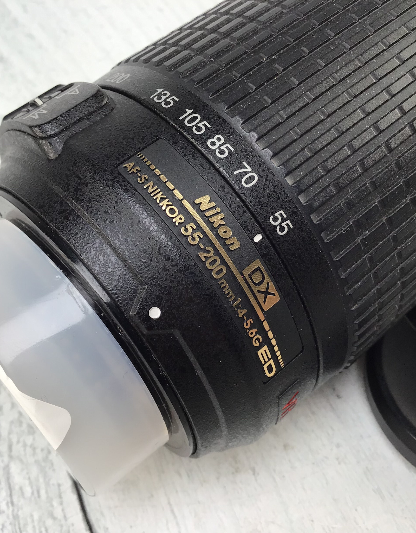 NIKON Nikon AF-S Nikkor 55-200mm f4-5.6 G VR Lens Used Good