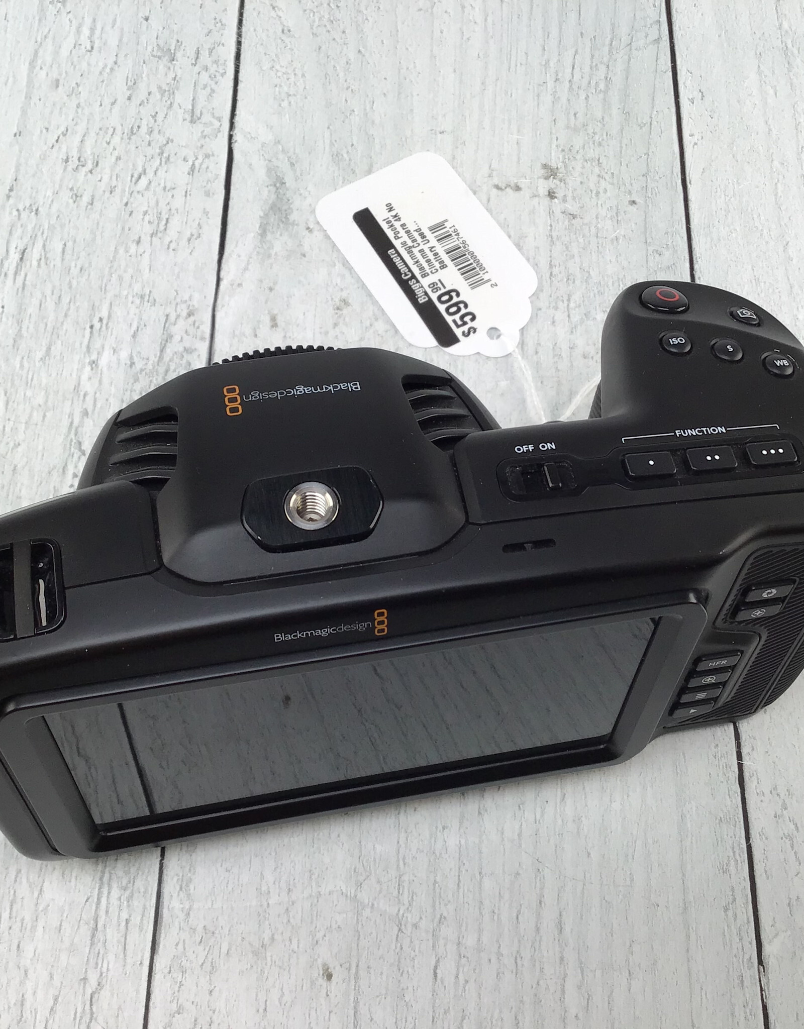 Blackmagic Design Blackmagic Pocket Cinema Camera 4K No Battery Used Good