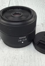 NIKON Nikon nikkor Z 28mm f2.8 Lens Used Good